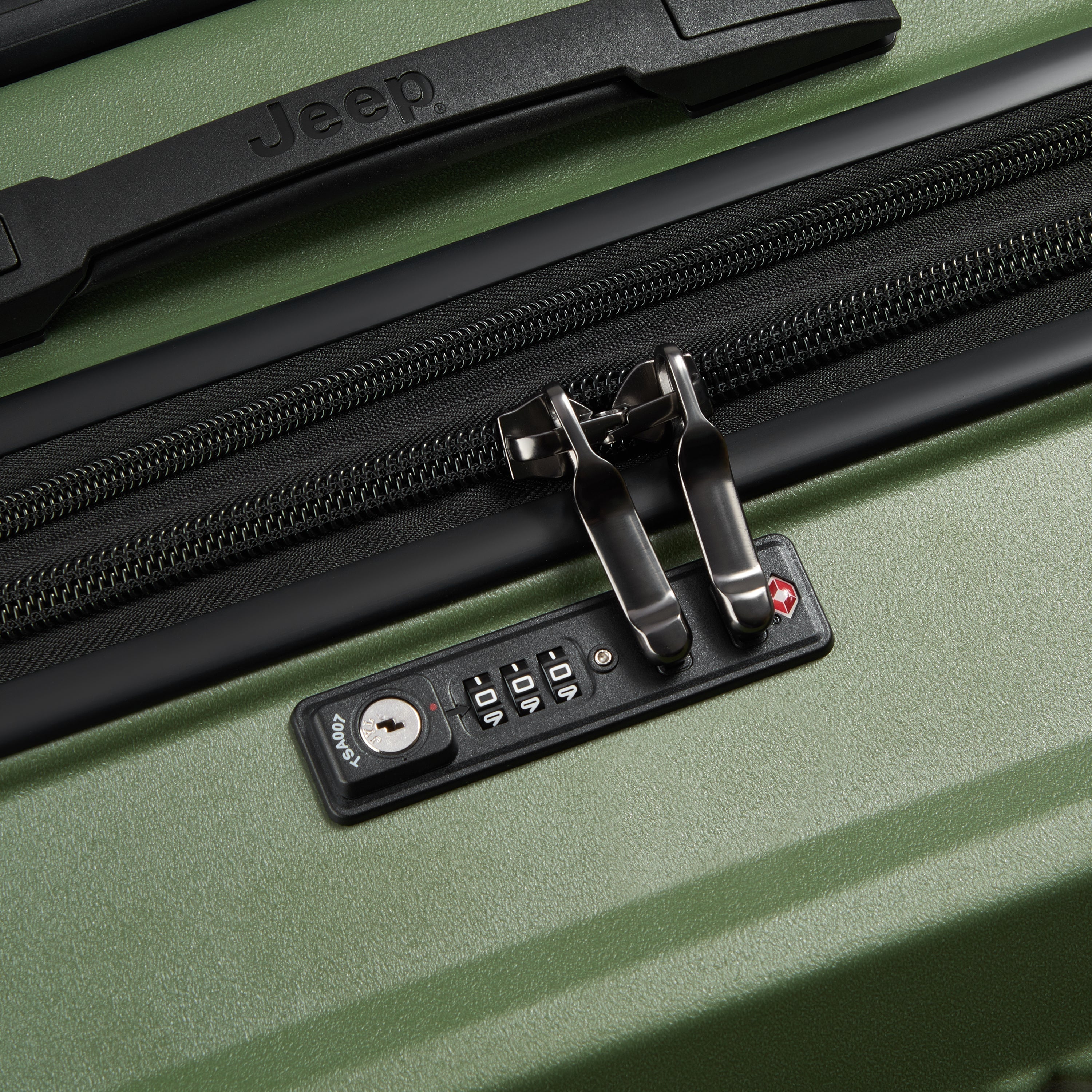JH001A| Suitcase Check-In Expandable 75.5 CM GREEN