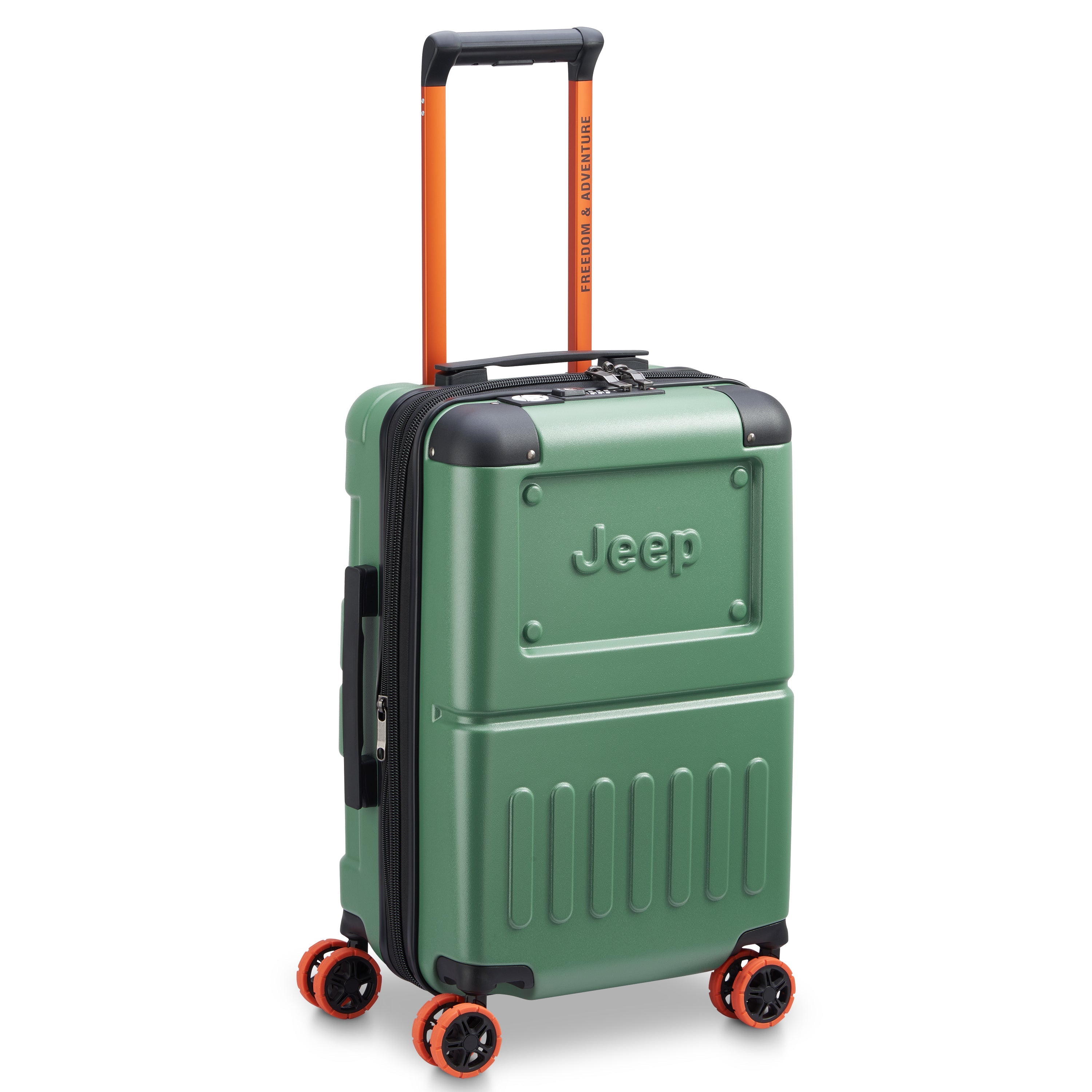 JH002B| Koffer Kabine Erweiterbar 55 CM ELM GREEN