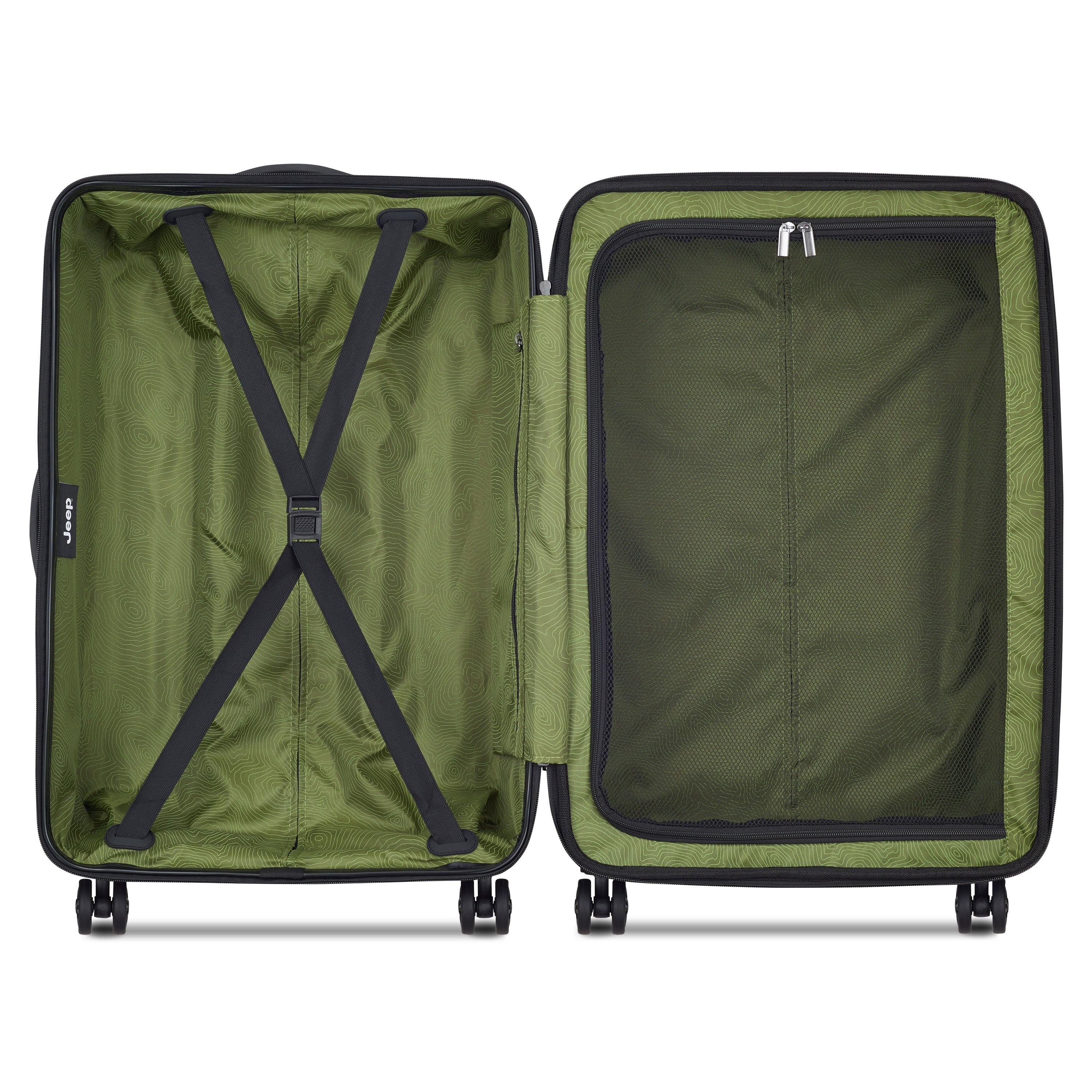 JH004C| Suitcase Check-In Expandable 68 CM BLACK