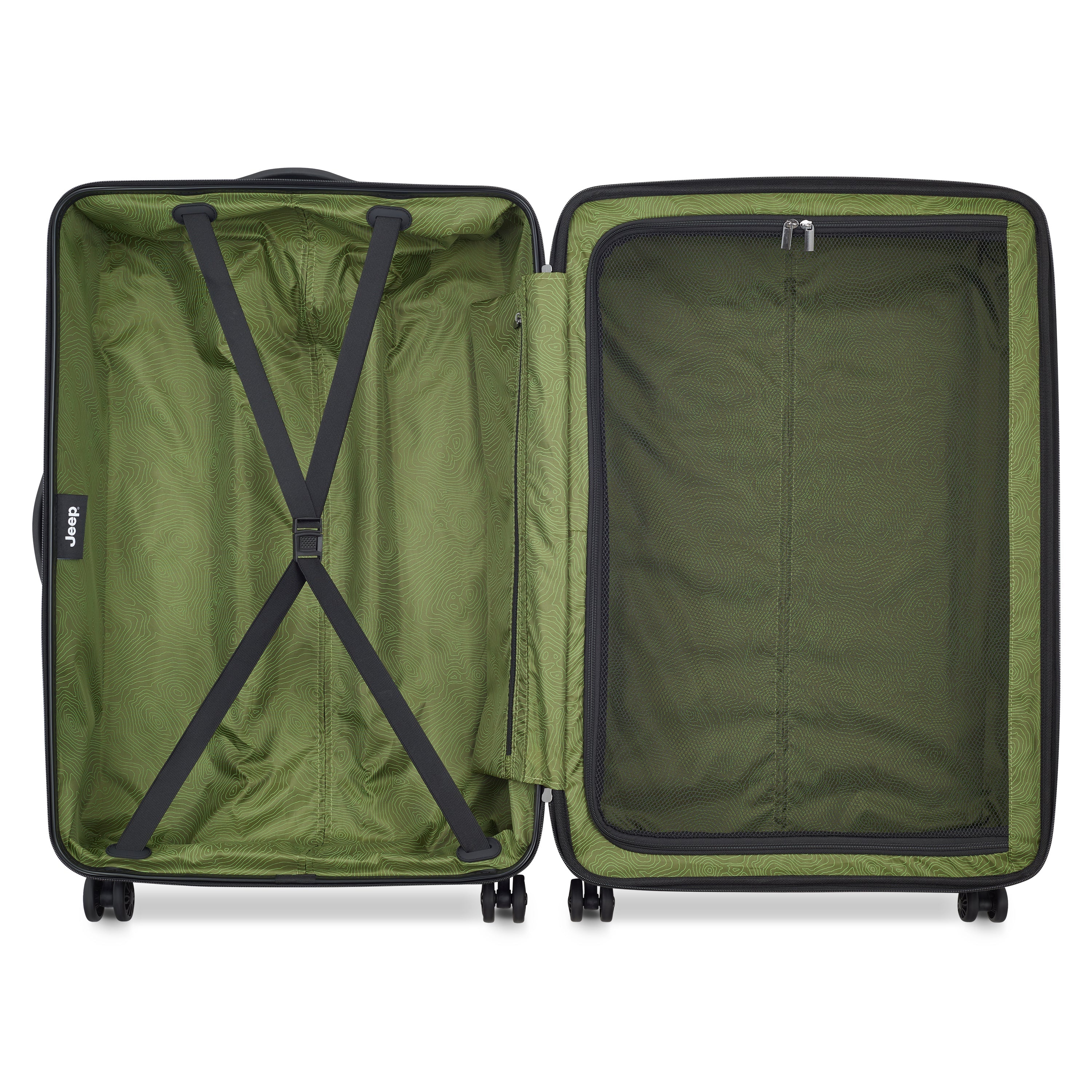 JH004C| Maleta Facturar Expandible 75.5 CM NEGRO