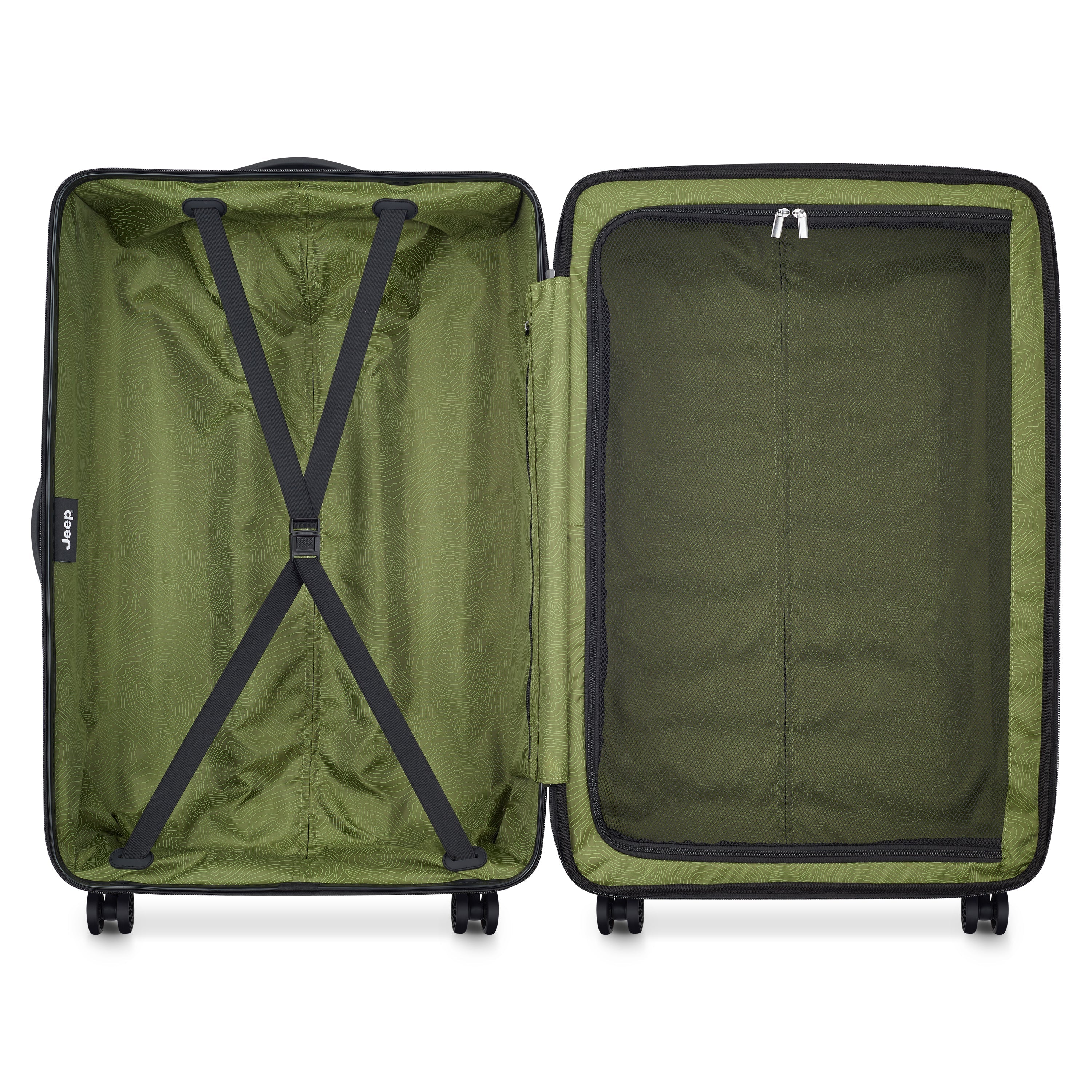 JH004C| Maleta Facturar Expandible 80 CM AGUACATE