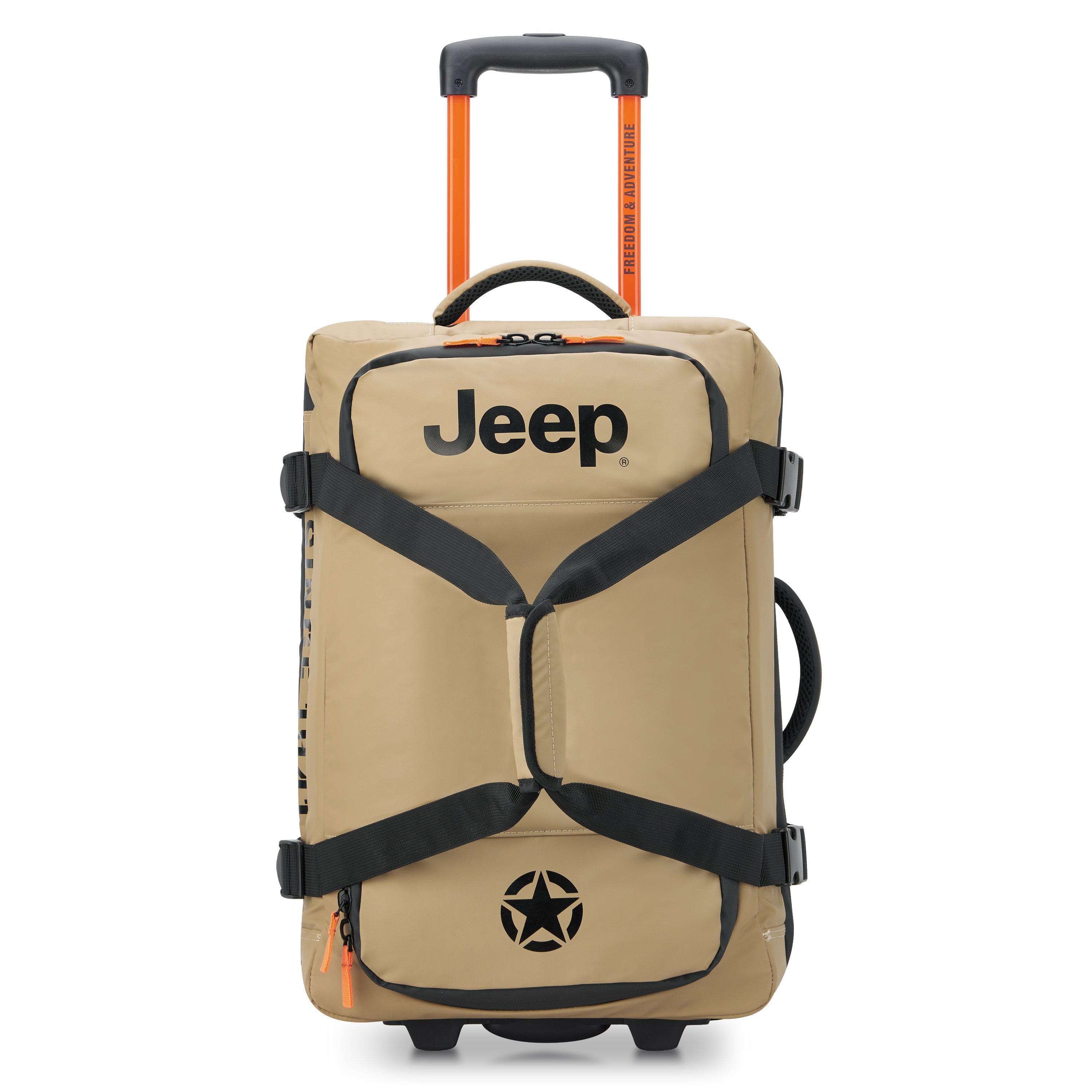 JS005A| Trolley Duffle Bag Cabin 35 CM WARM SAND