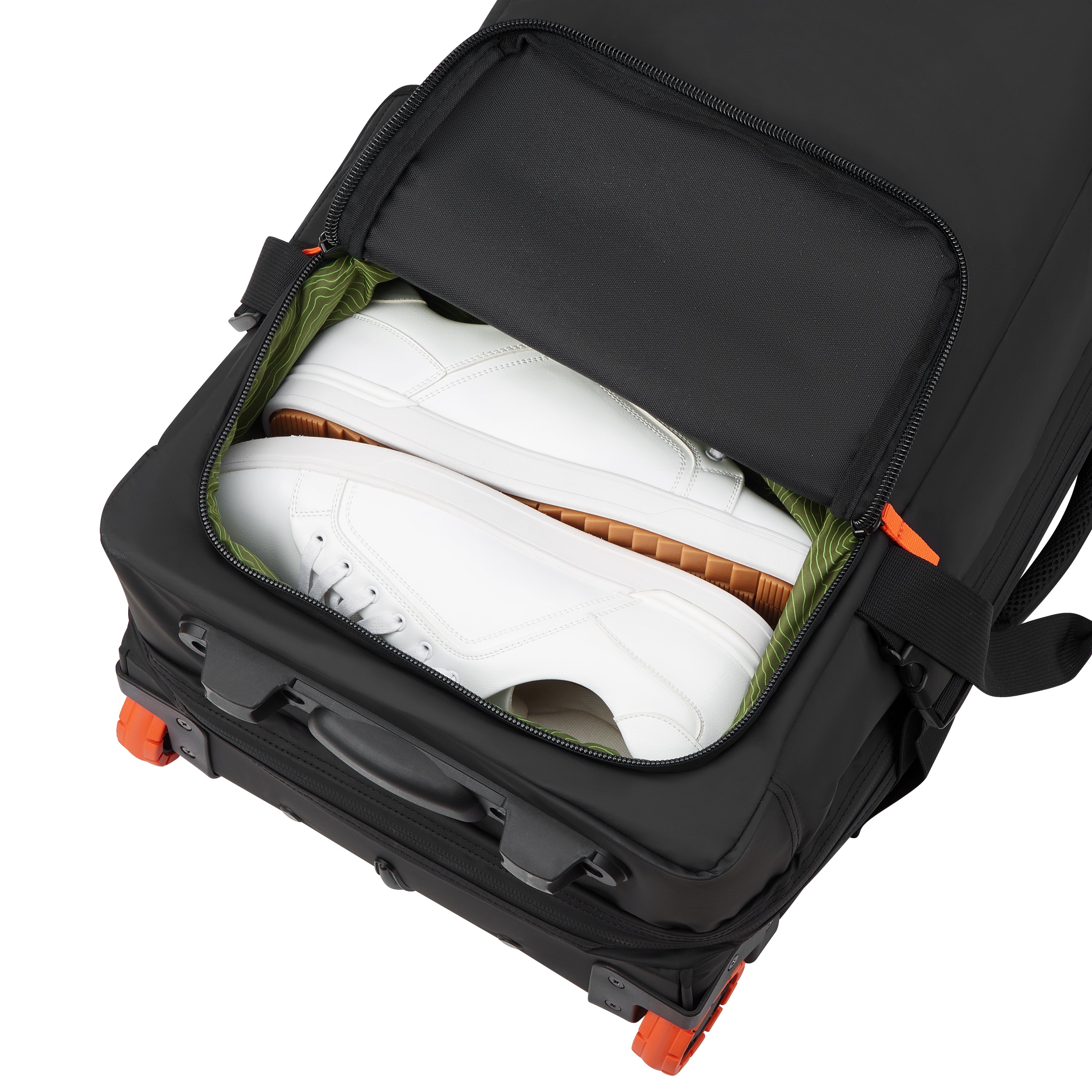 JS005A| Trolley Duffle Bag Check-In 36.5 CM BLACK