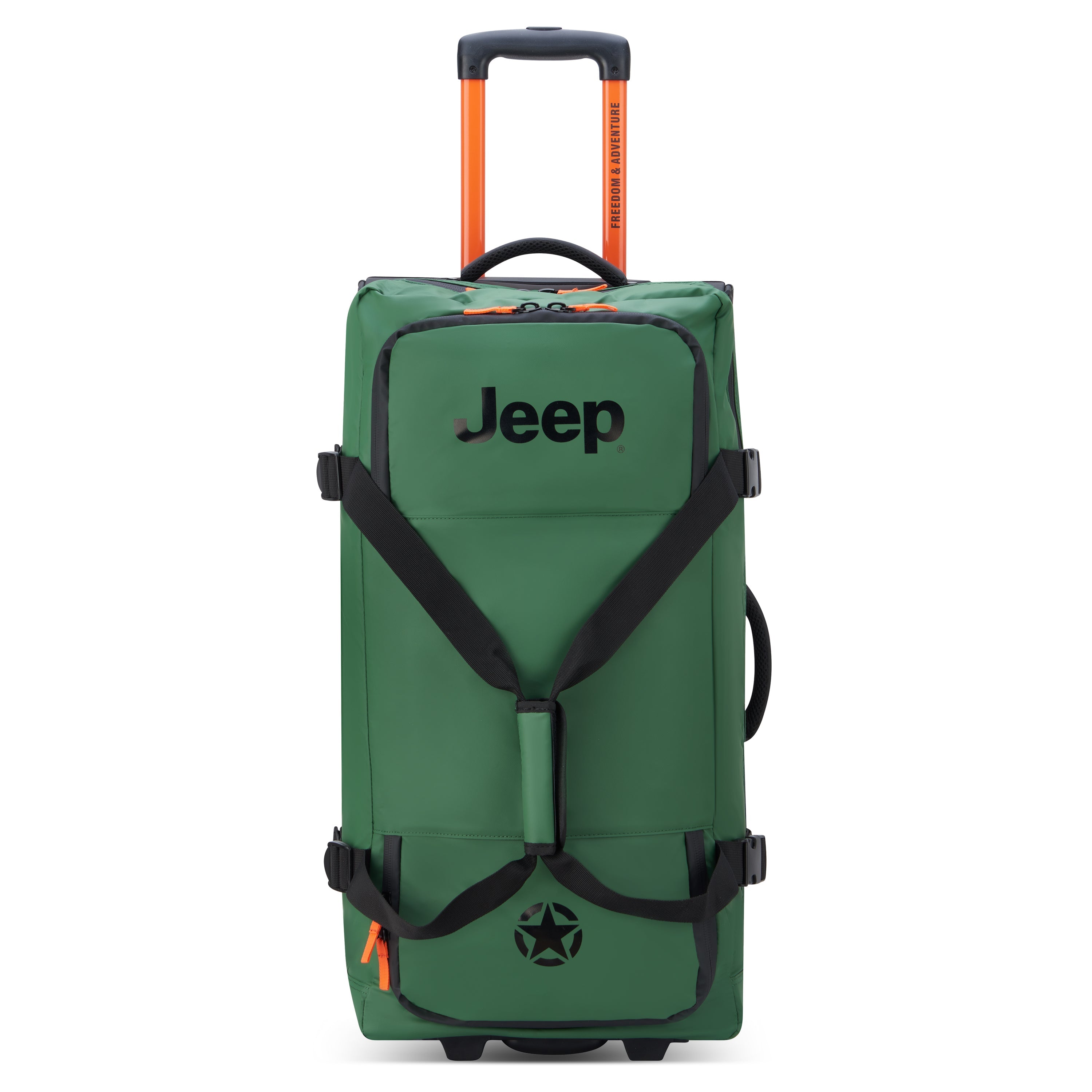 JS005A| Trolley Duffle Bag Check-In 36,5 CM ELM GREEN