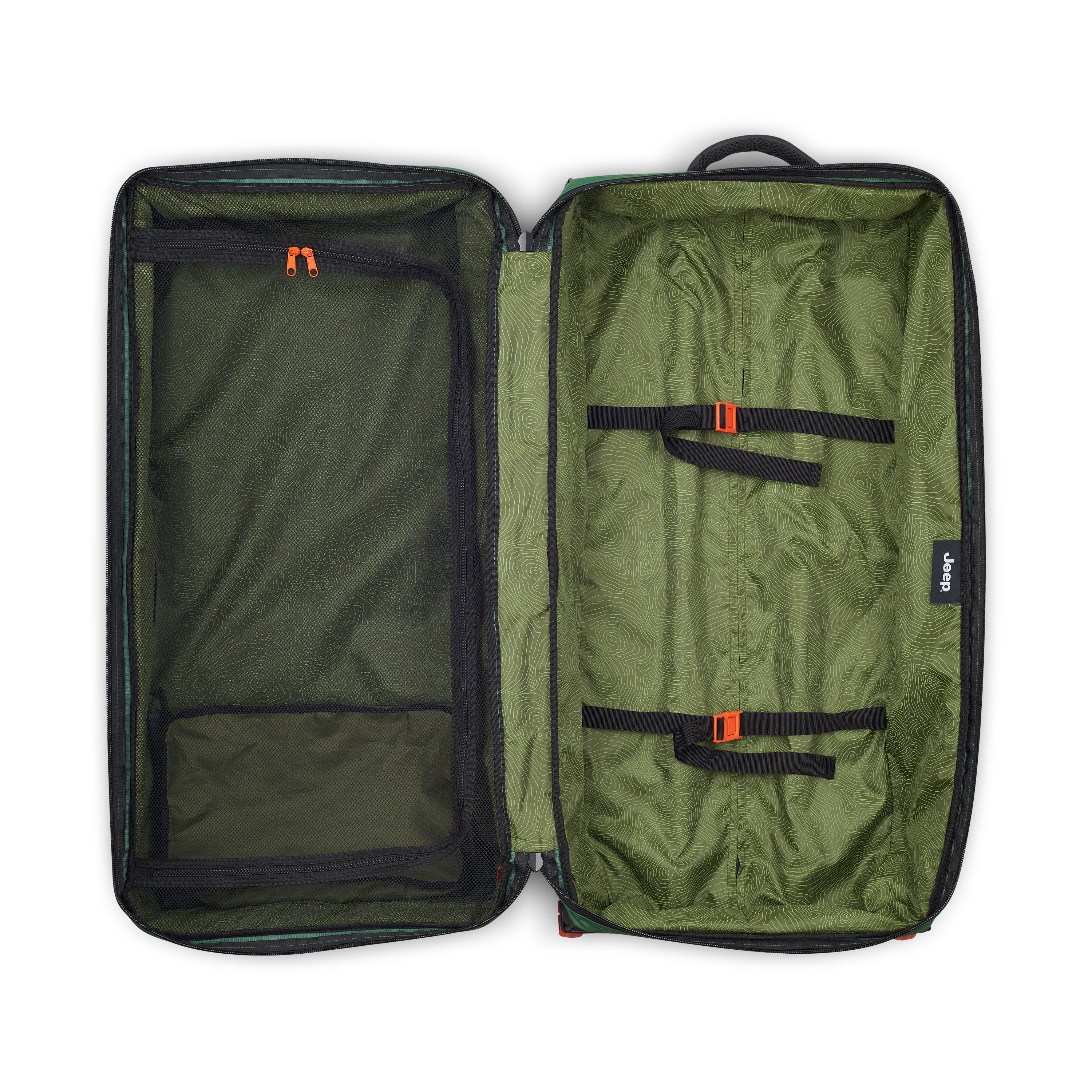 JS005A| Trolley-Reisetasche Check-In 40,5 CM ELM GREEN