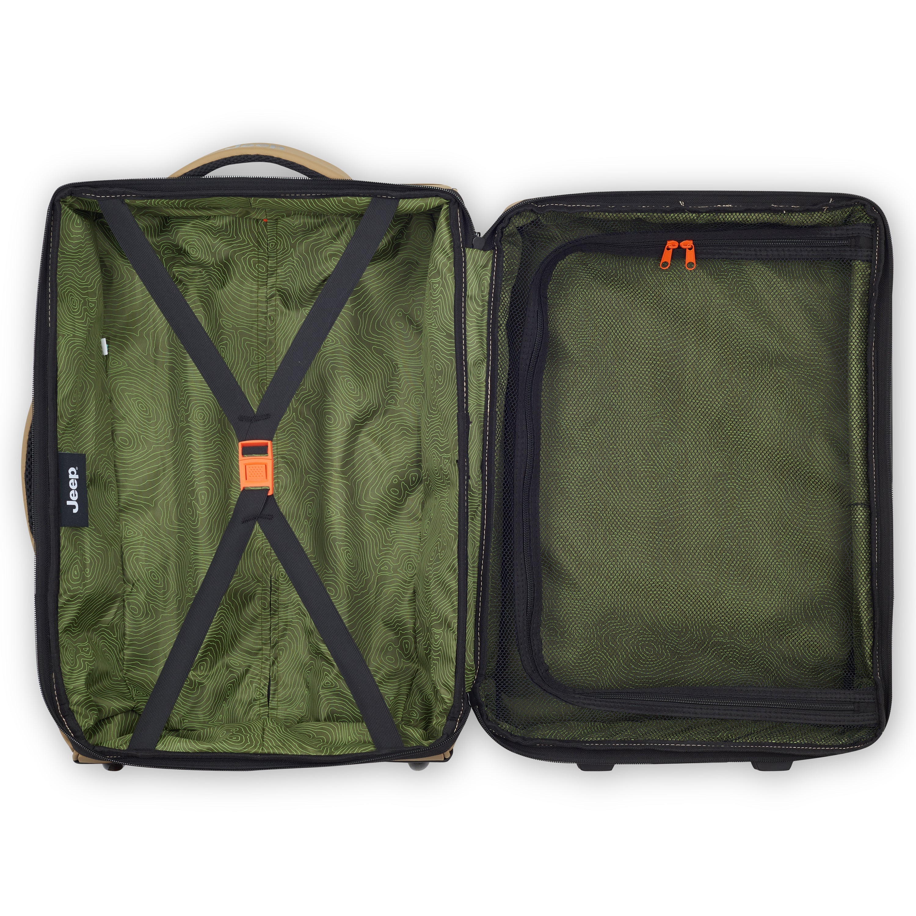 JS006B| Trolley Duffle Bag Cabin 37 CM WARM SAND