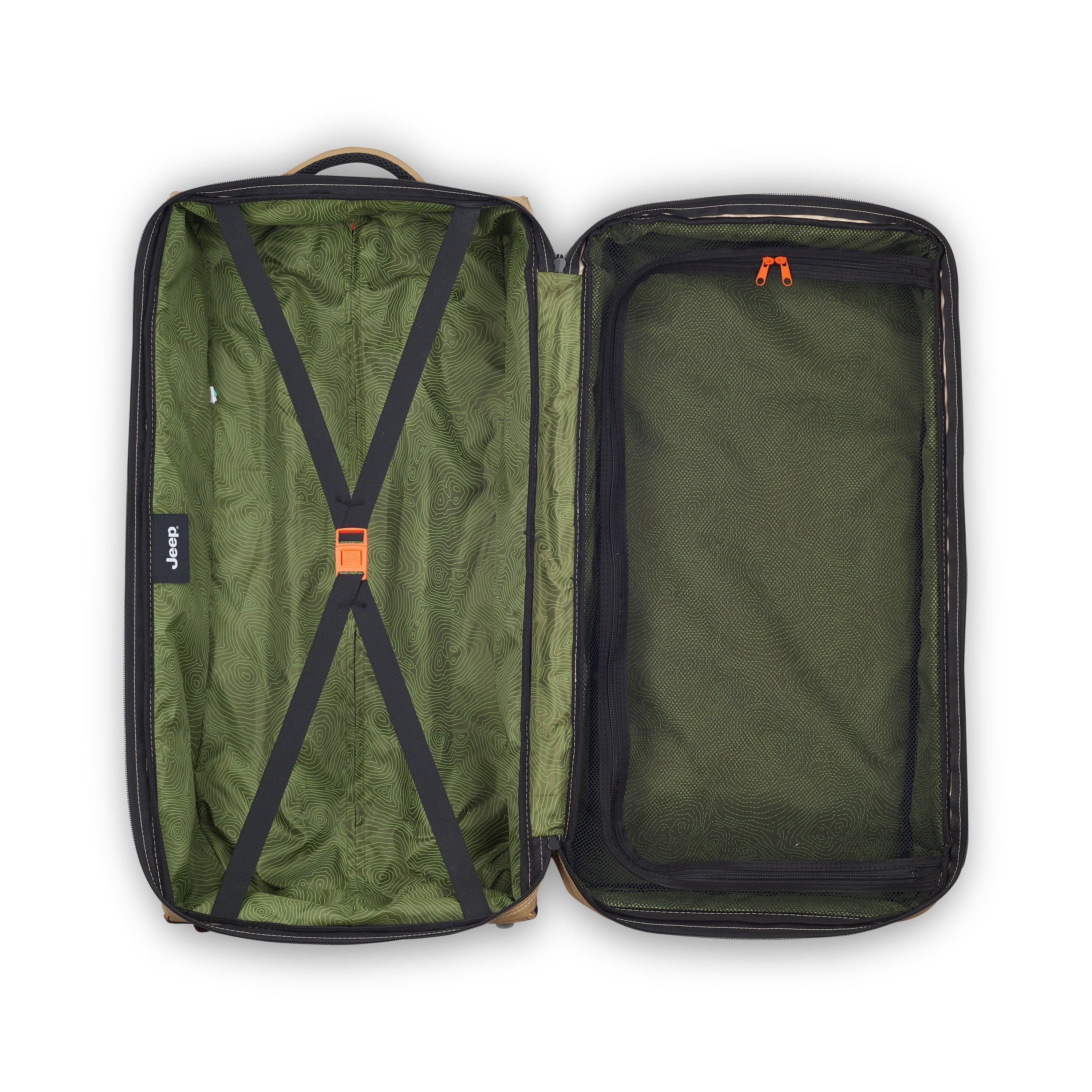 JS006B| Trolley Duffle Bag Check-In 36.5 CM WARM SAND