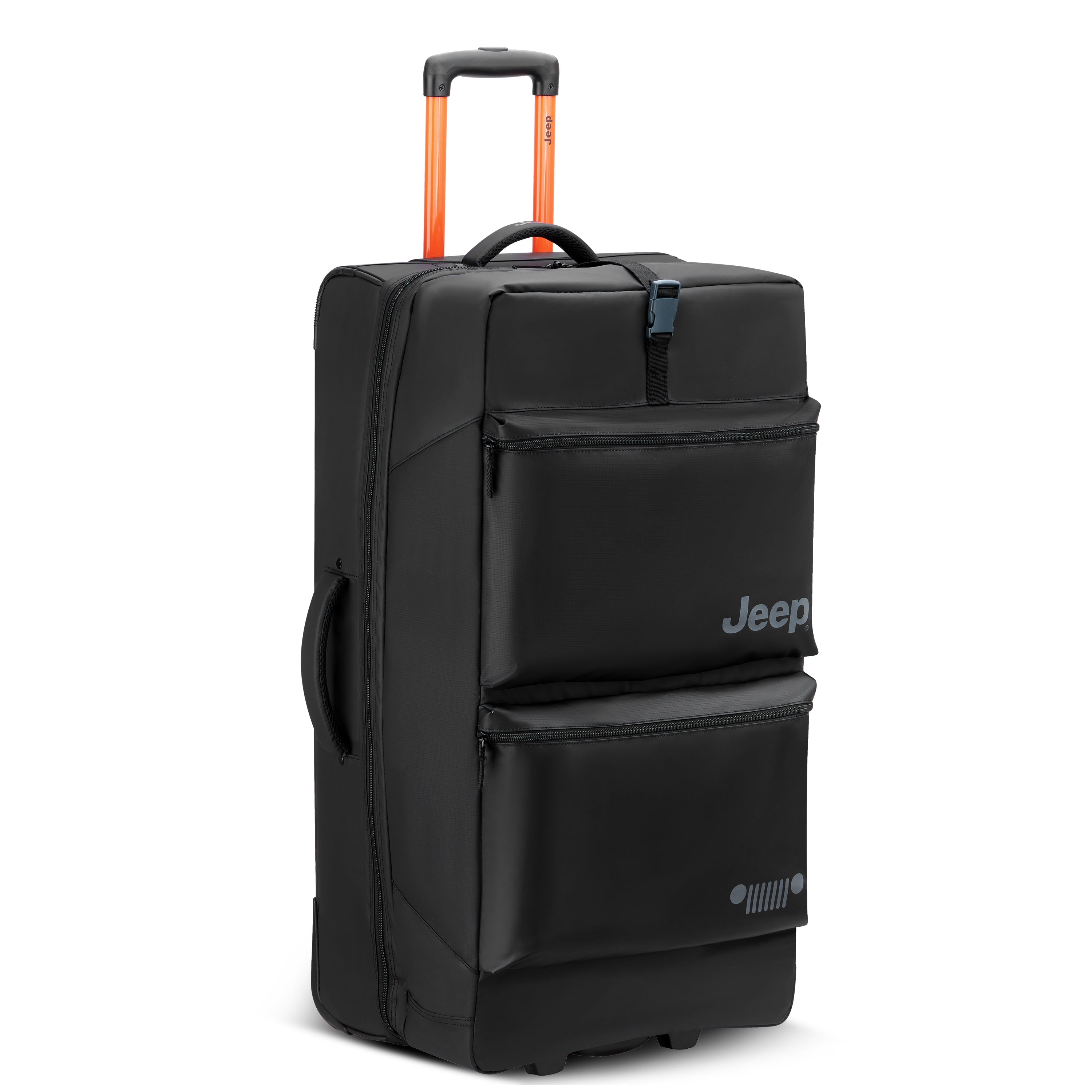 JS006B| Trolley Duffle Bag Check-In 41.5 CM BLACK