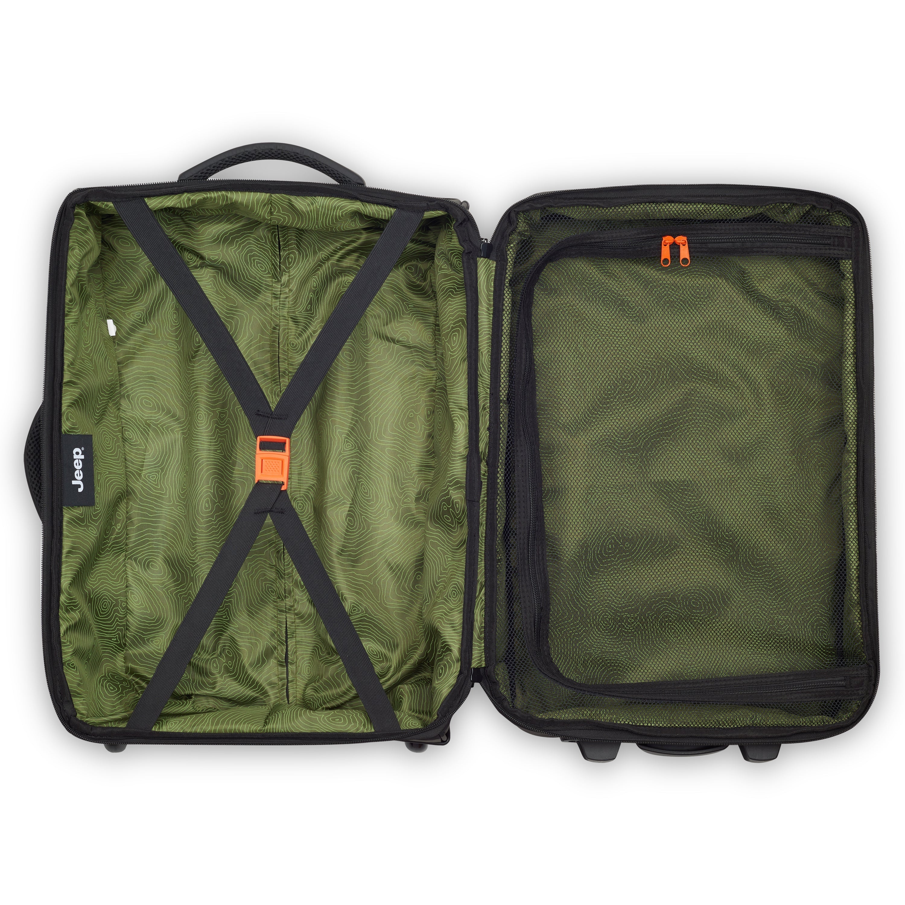JS007C| Trolley Duffle Bag Cabin 37 CM PLANTATION