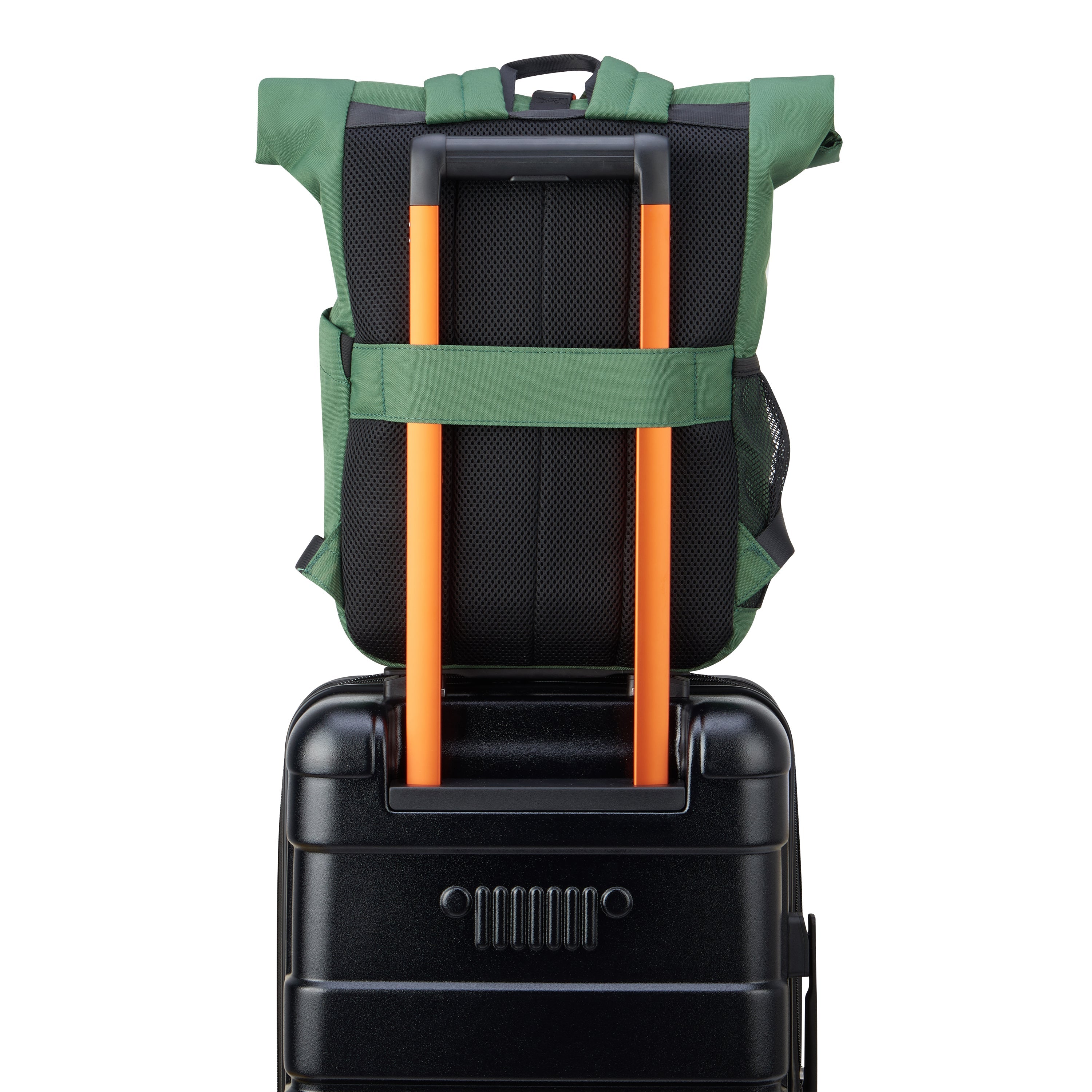 JS016D| Roll-Top Backpack 22.91L GREEN