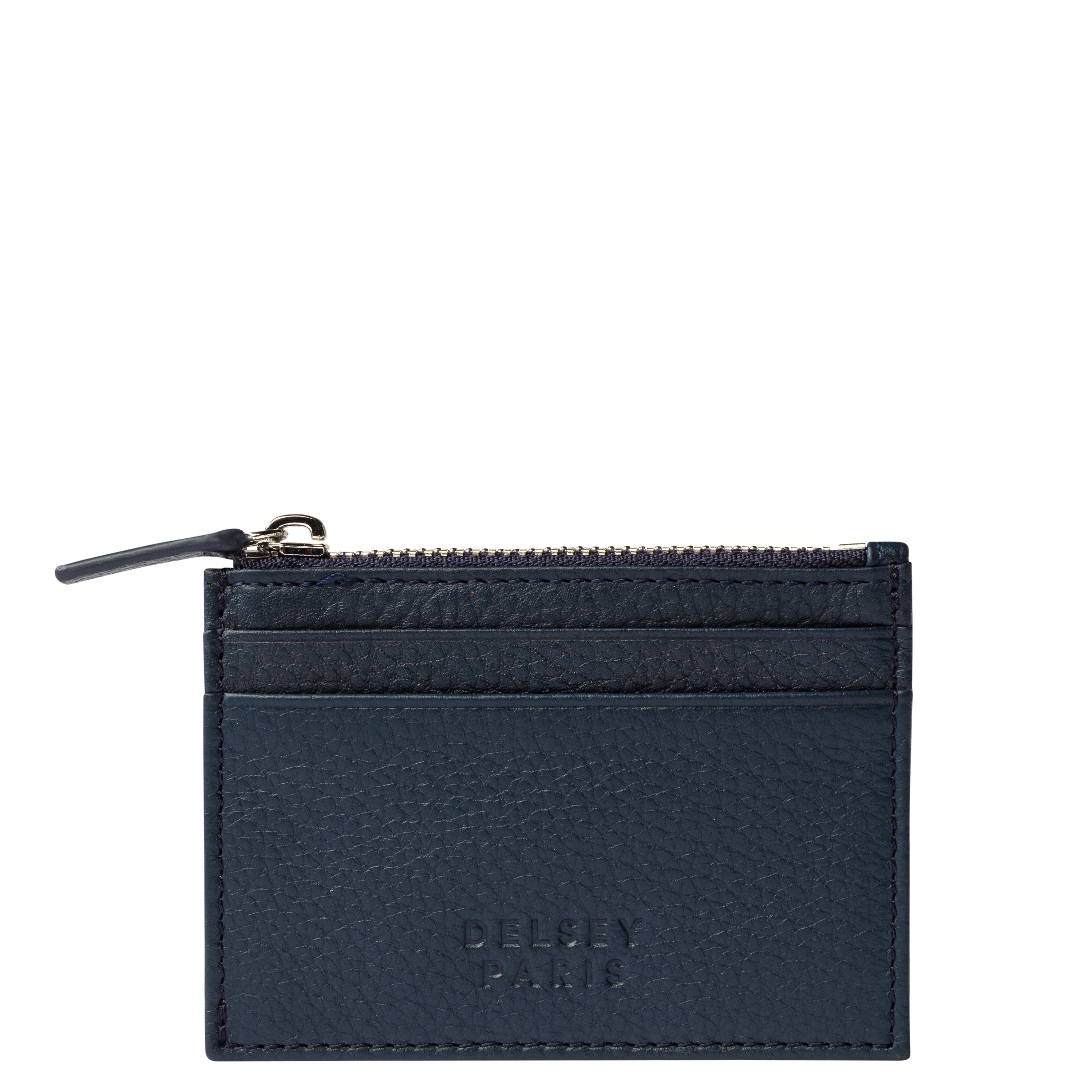 LE CUIR GRAINE| Kartenhalter MARINEBLAU