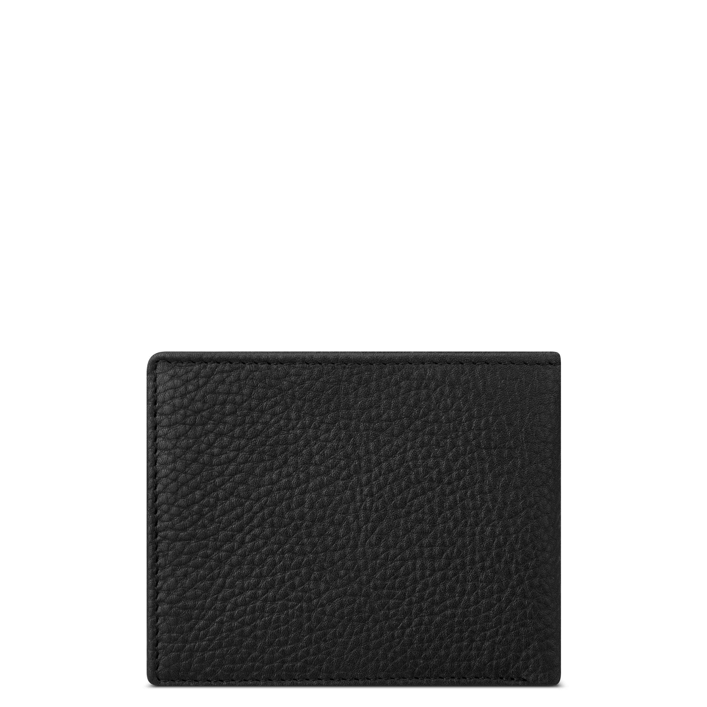 LE CUIR GRAINE| Porte-Cartes NOIR