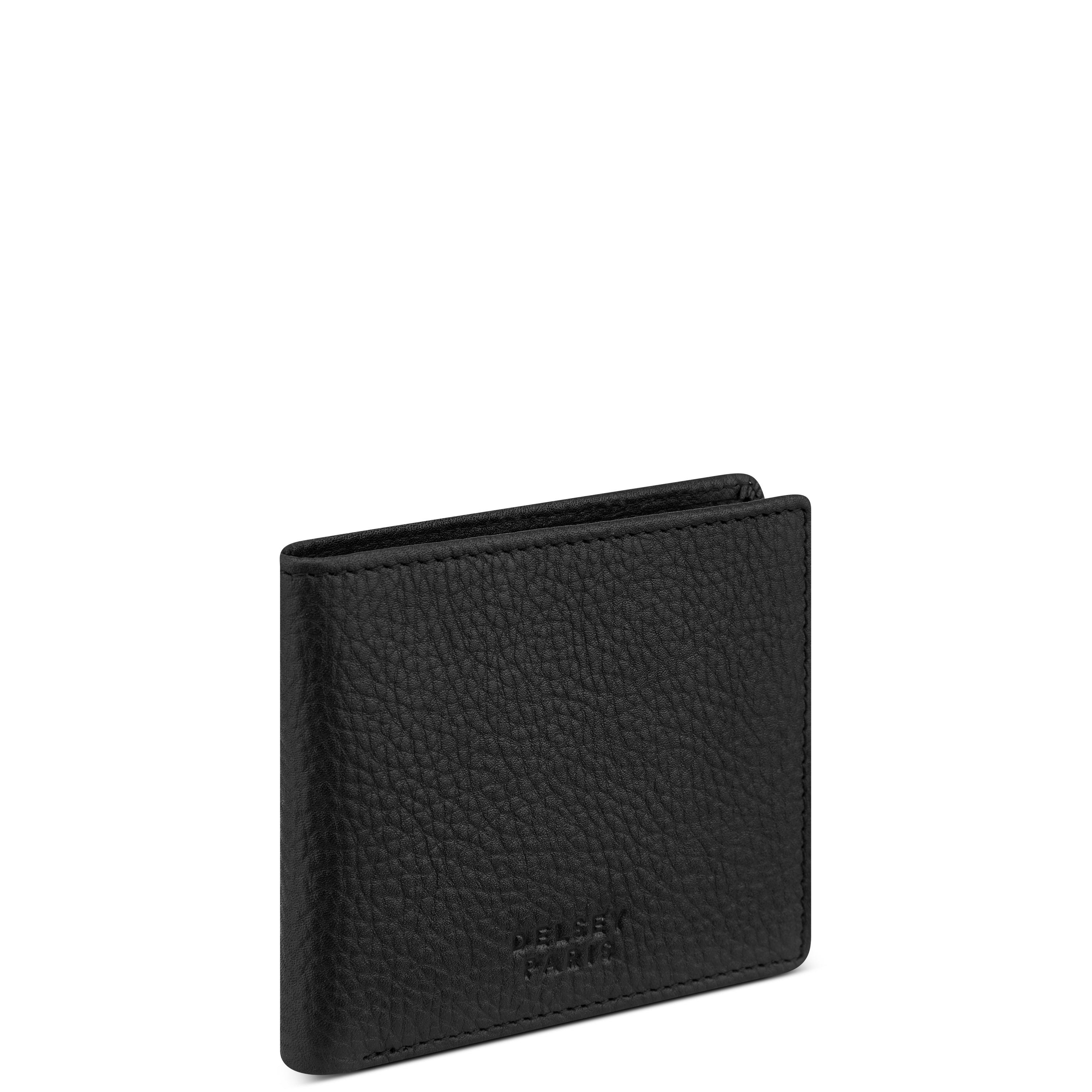 LE CUIR GRAINE| Porte-Cartes NOIR
