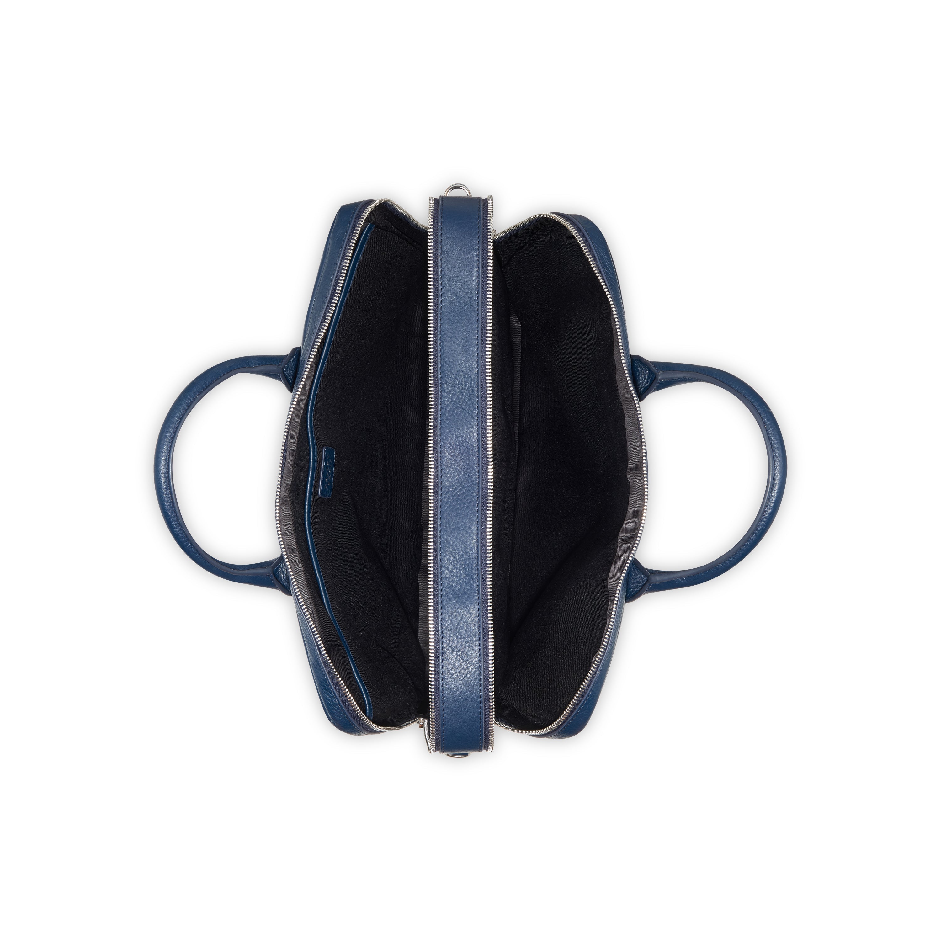 LE CUIR GRAINE| Briefcase NAVY
