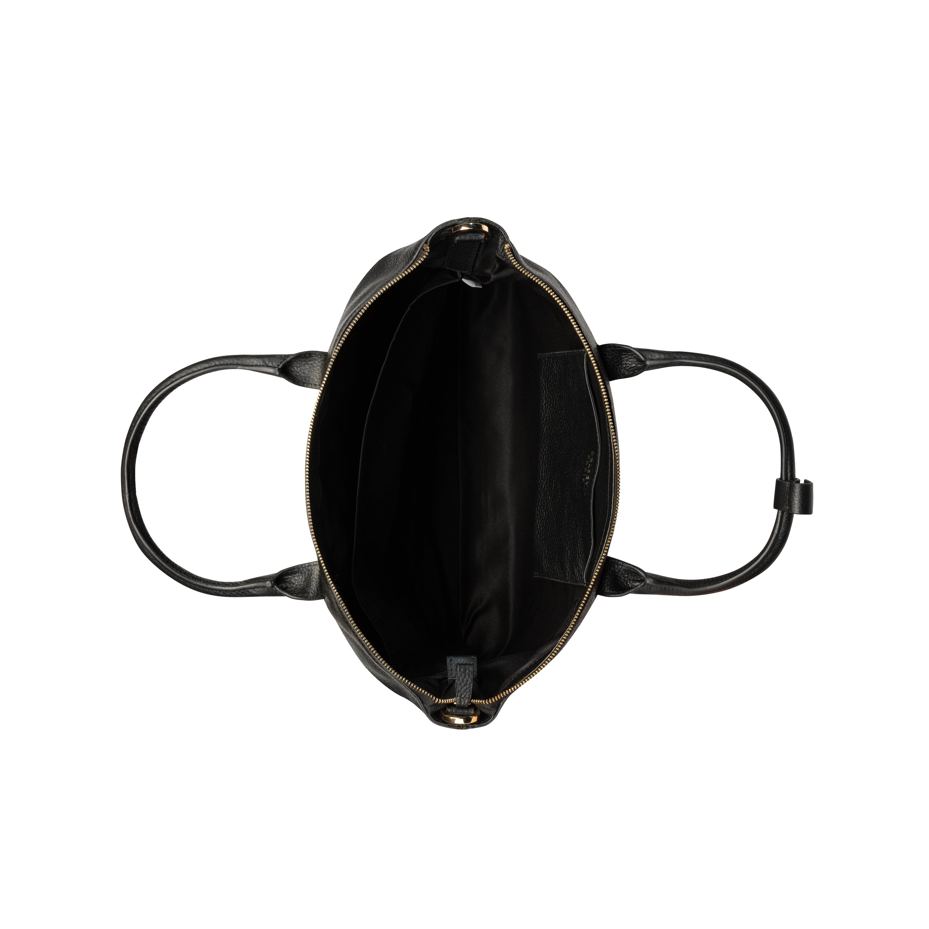 LE CUIR GRAINE| Sac Cabas 34 CM NOIR