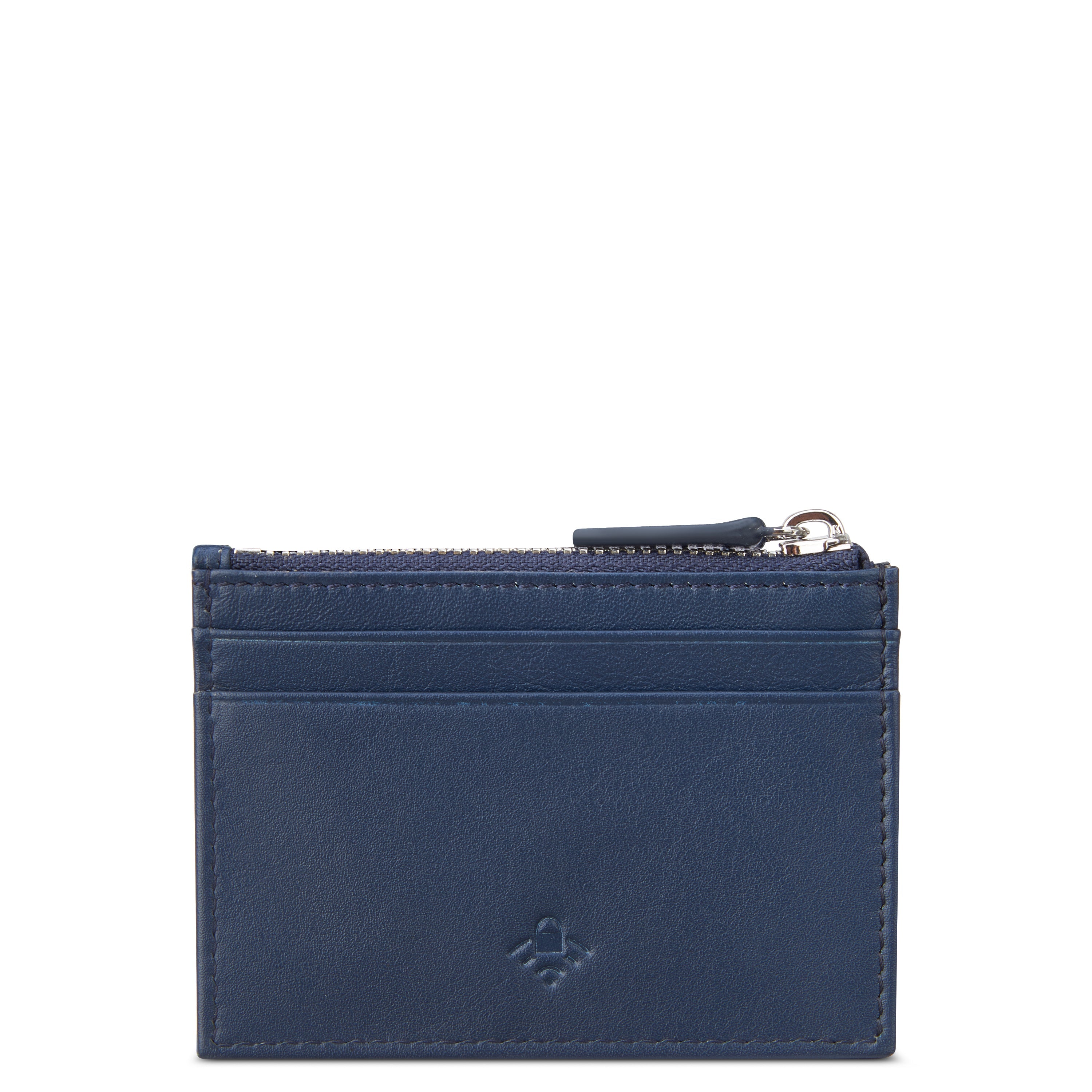 LE CUIR LISSE| Card Holder NAVY