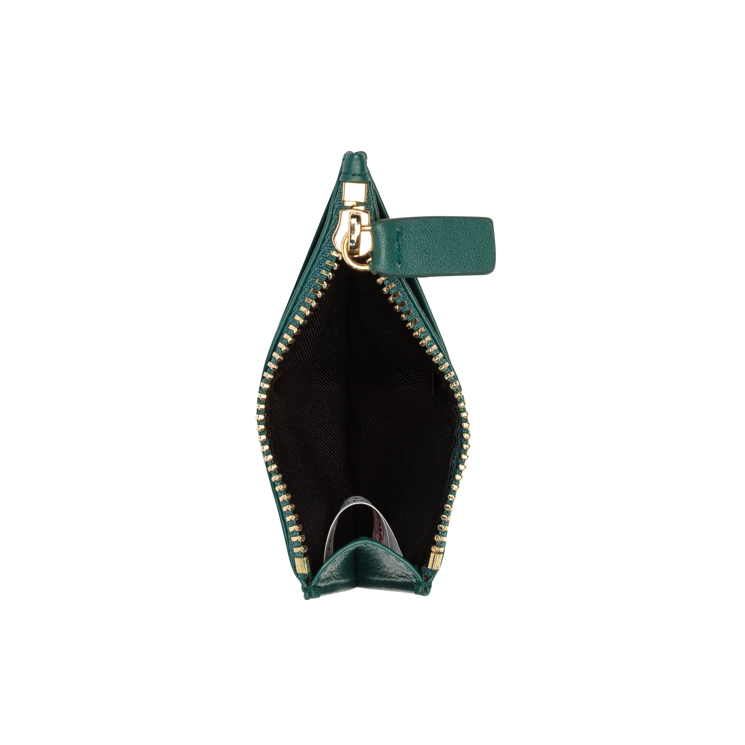 LE CUIR LISSE| Kaarthouder GROEN