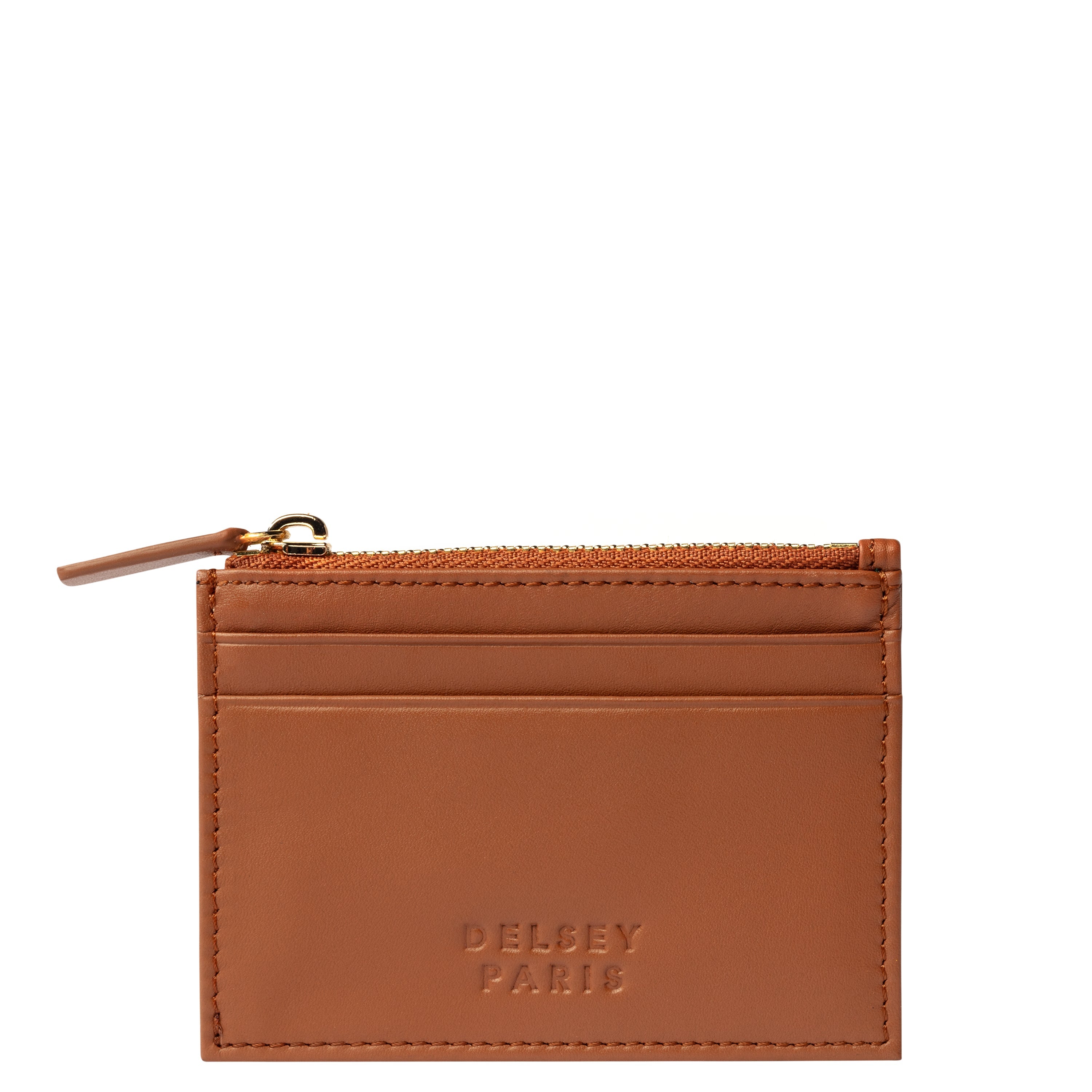 LE CUIR LISSE| Card Holder COGNAC