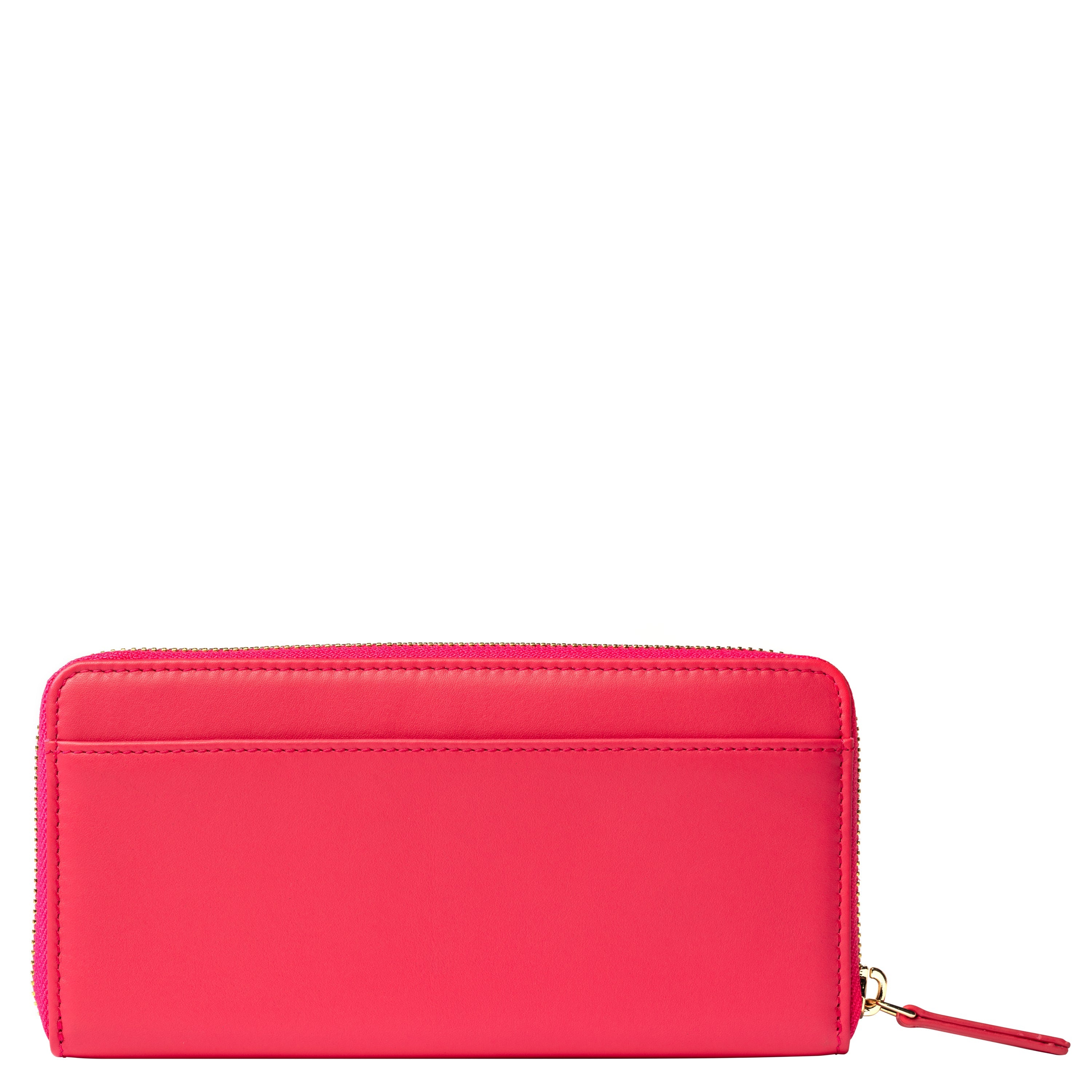 LE CUIR LISSE| Portefeuille ROSE