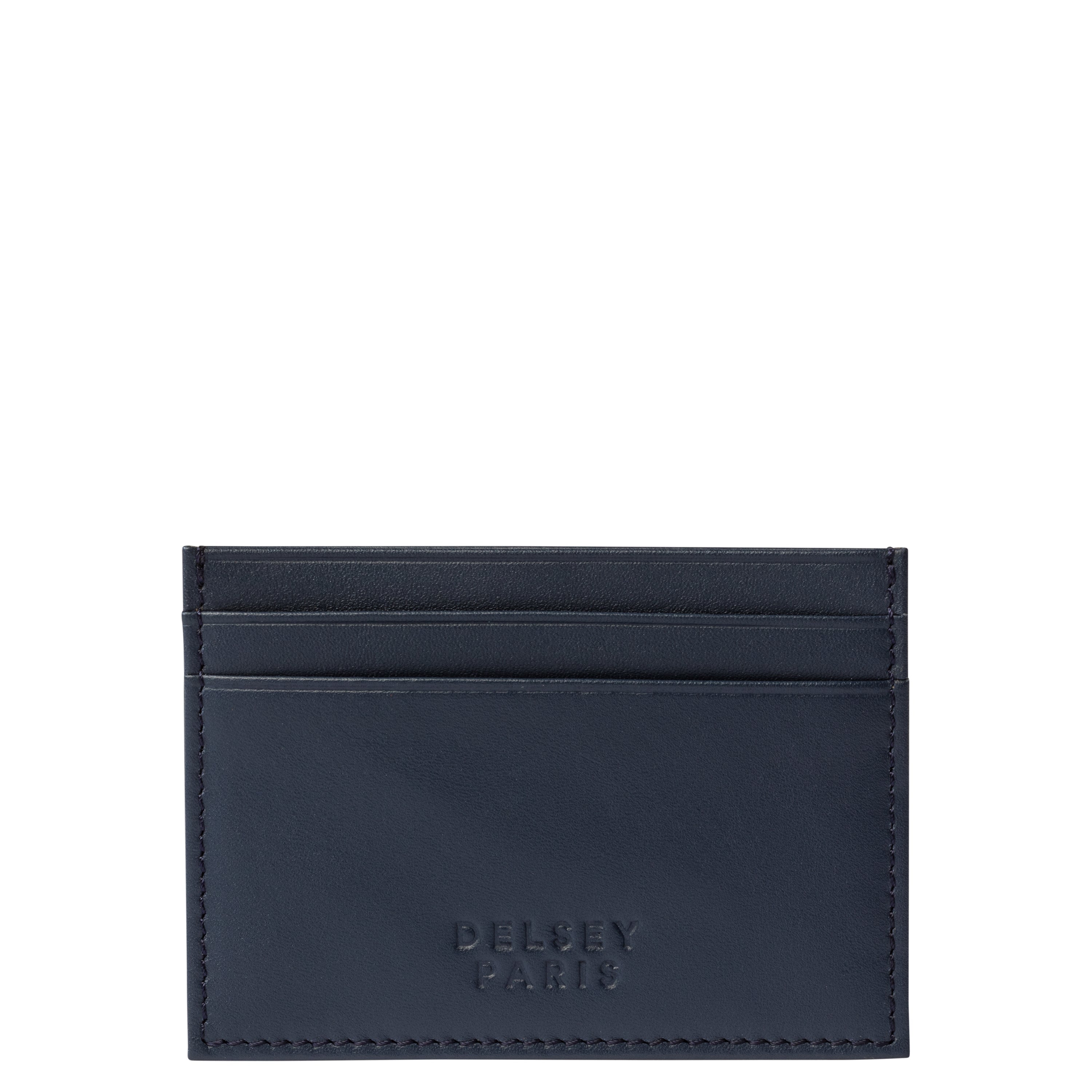 LE CUIR LISSE| Card Holder NAVY