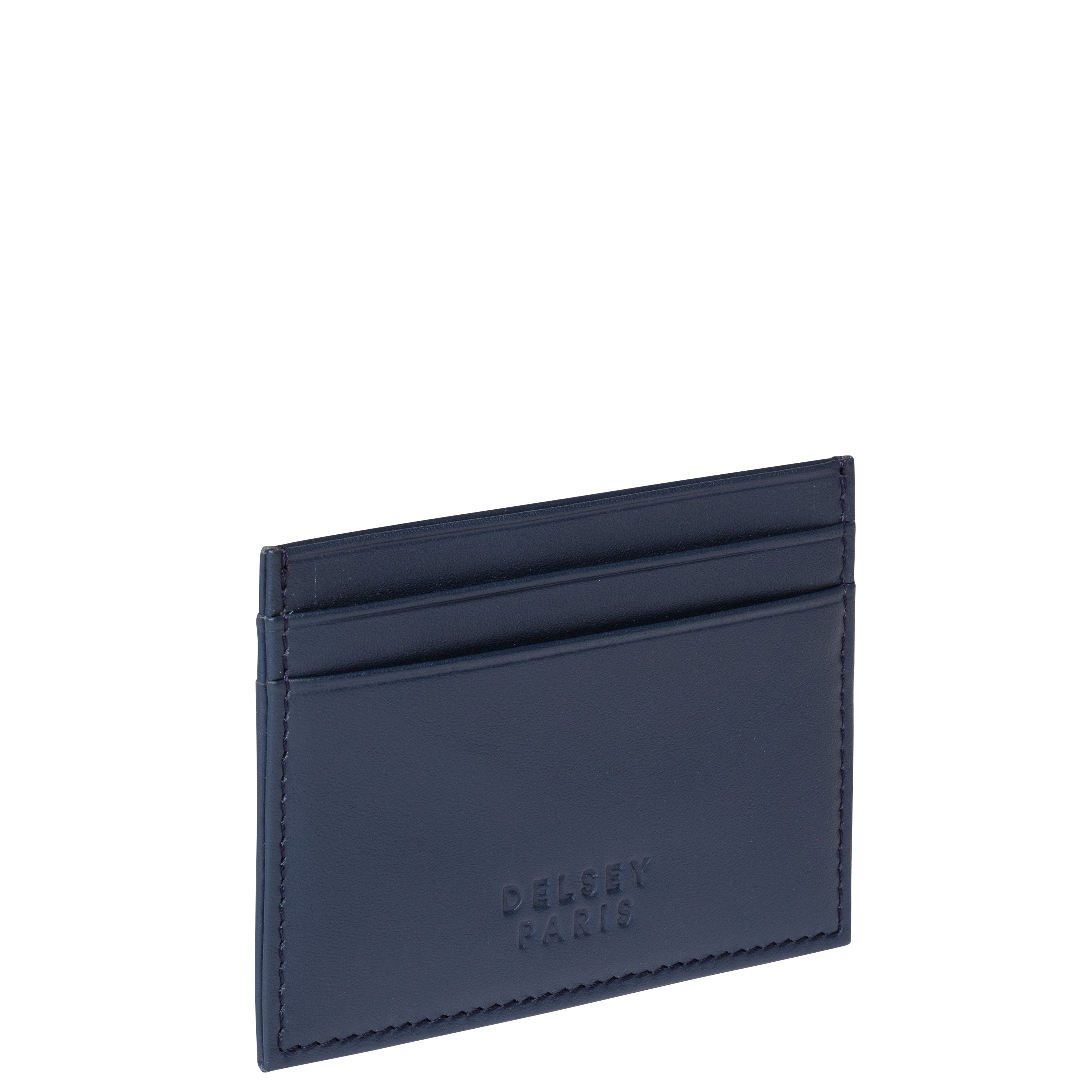 LE CUIR LISSE| Card Holder NAVY