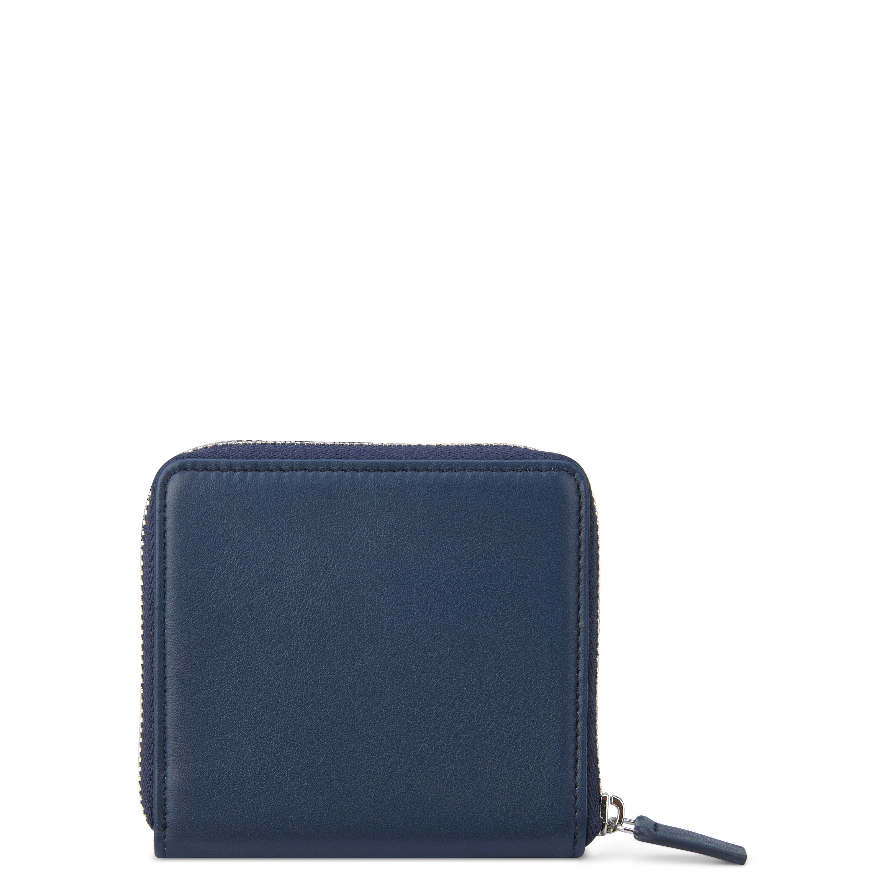 LE CUIR LISSE| Portefeuille BLEU MARINE