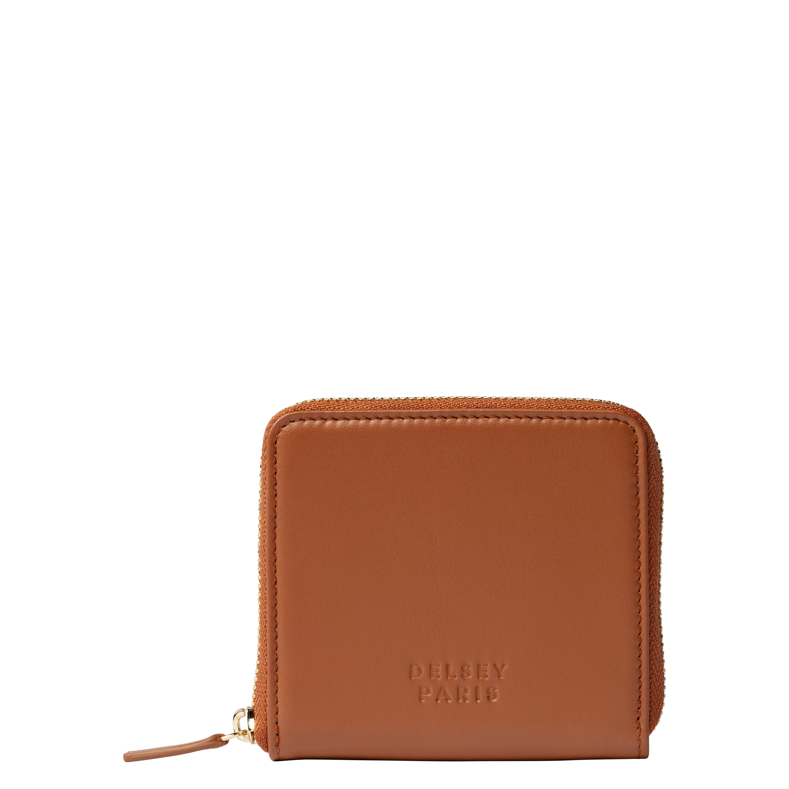 LE CUIR LISSE| Wallet COGNAC
