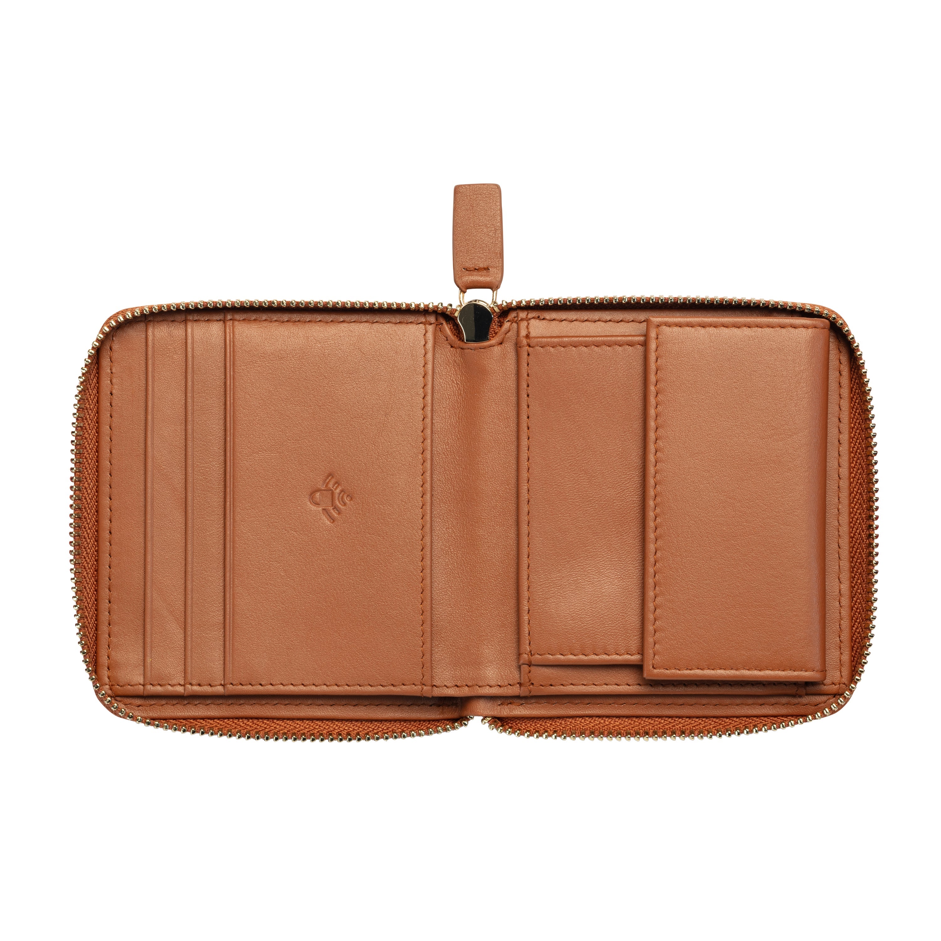 LE CUIR LISSE| Wallet COGNAC