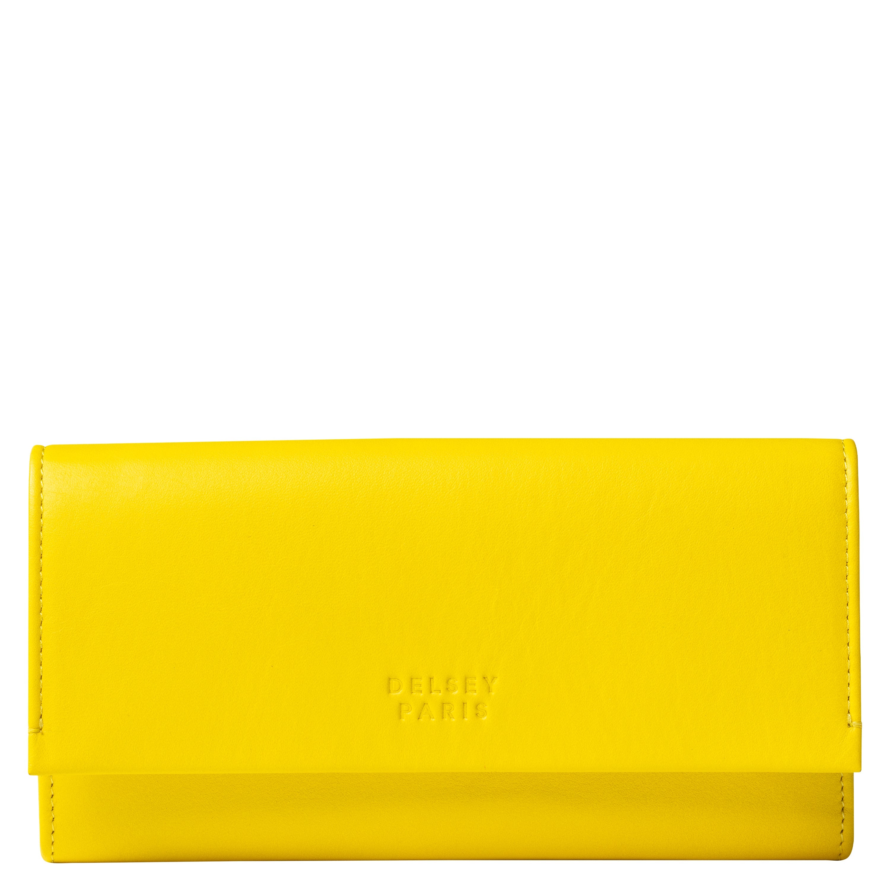 LE CUIR LISSE| Wallet YELLOW