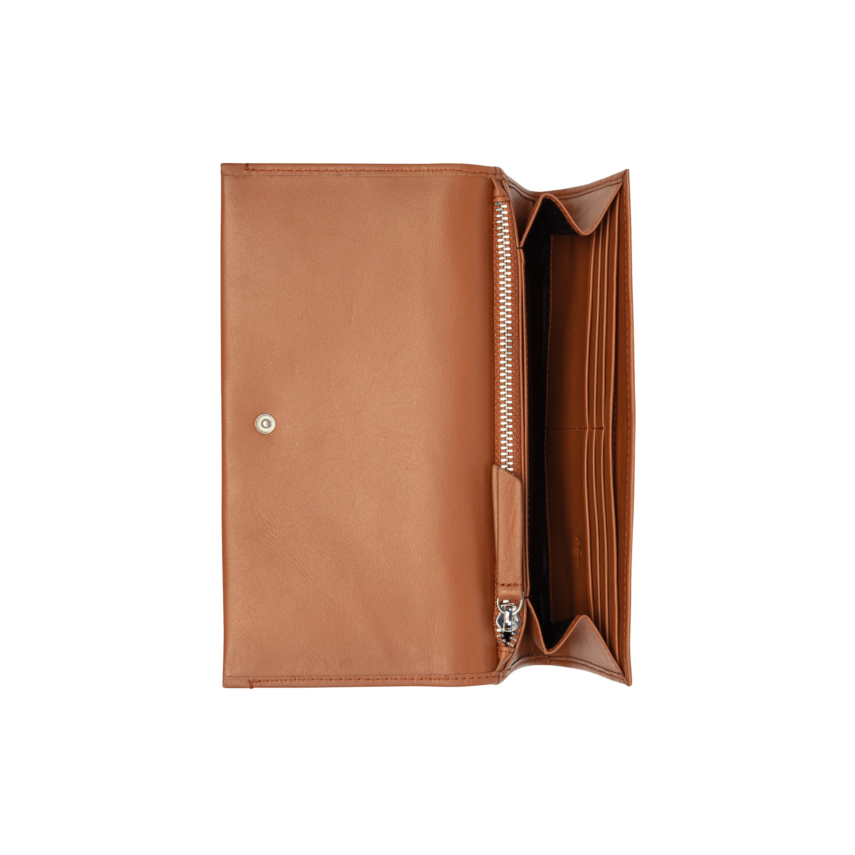 LE CUIR LISSE| Portefeuille COGNAC