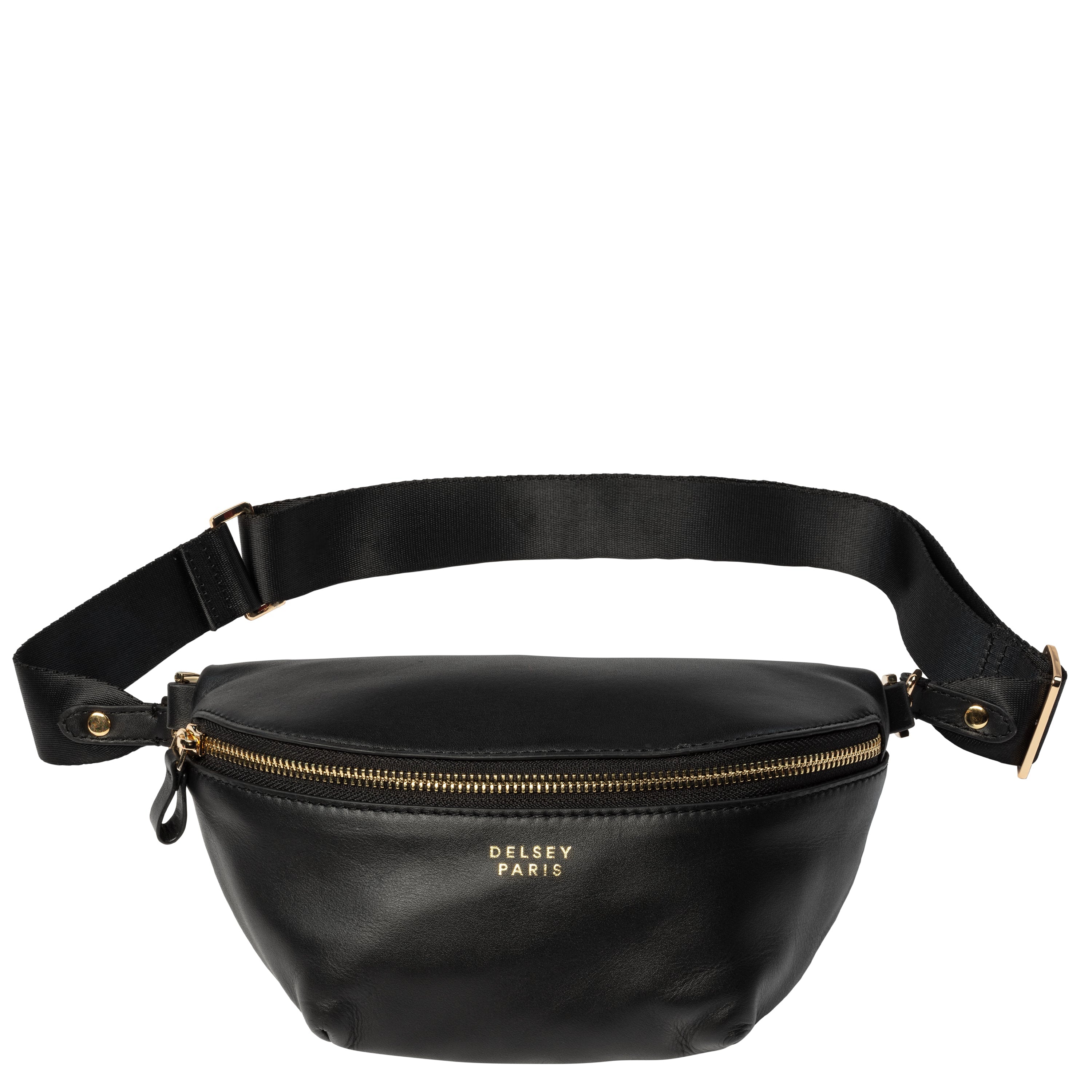 LE CUIR LISSE| Gürteltasche SCHWARZ
