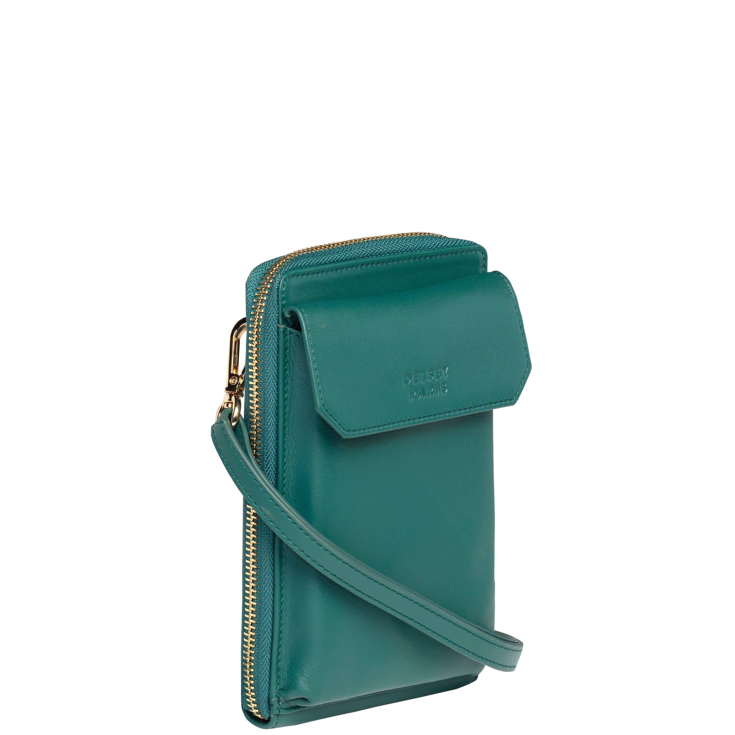 LE CUIR LISSE| Portefeuille VERT