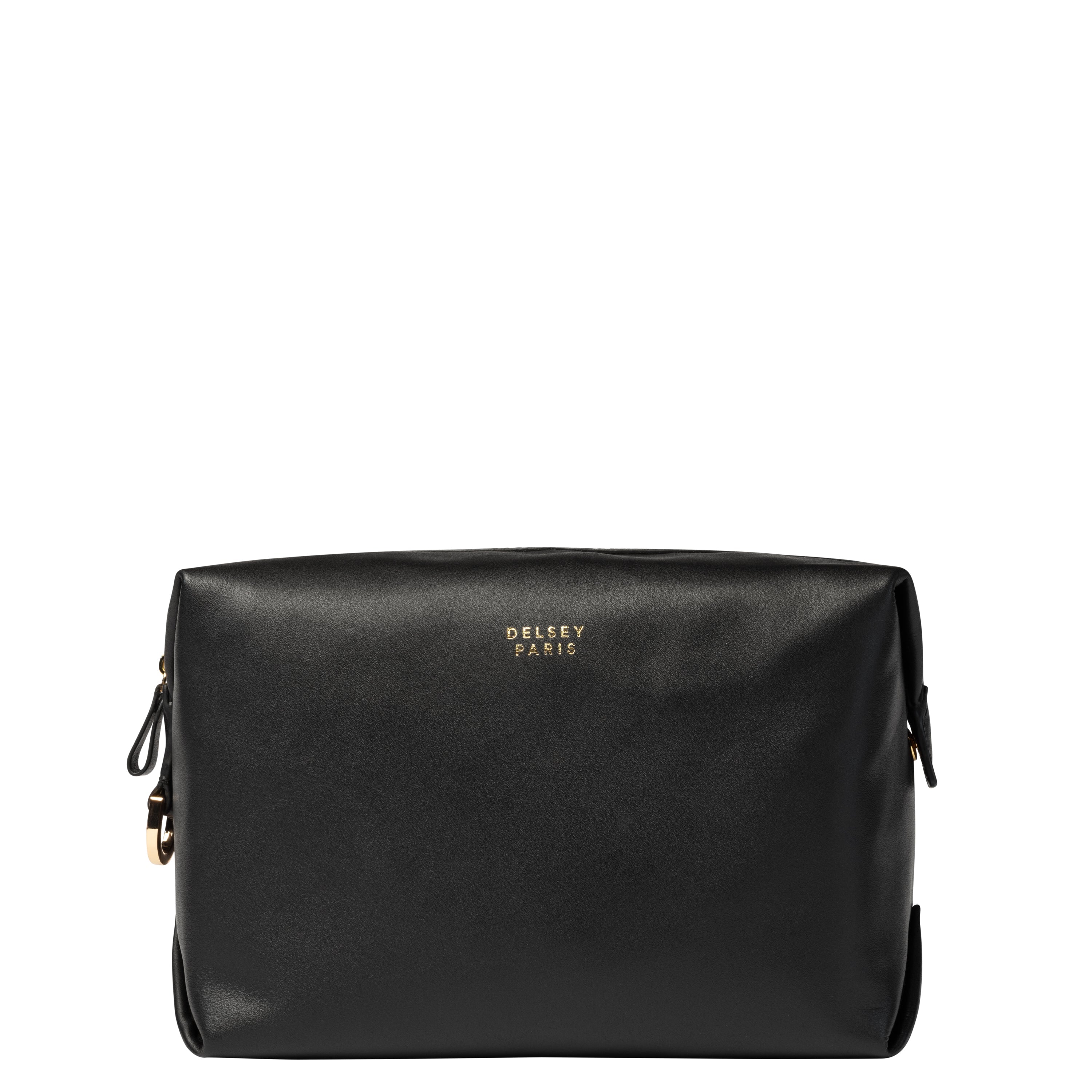 LE CUIR LISSE| Trousse de Toilette NOIR