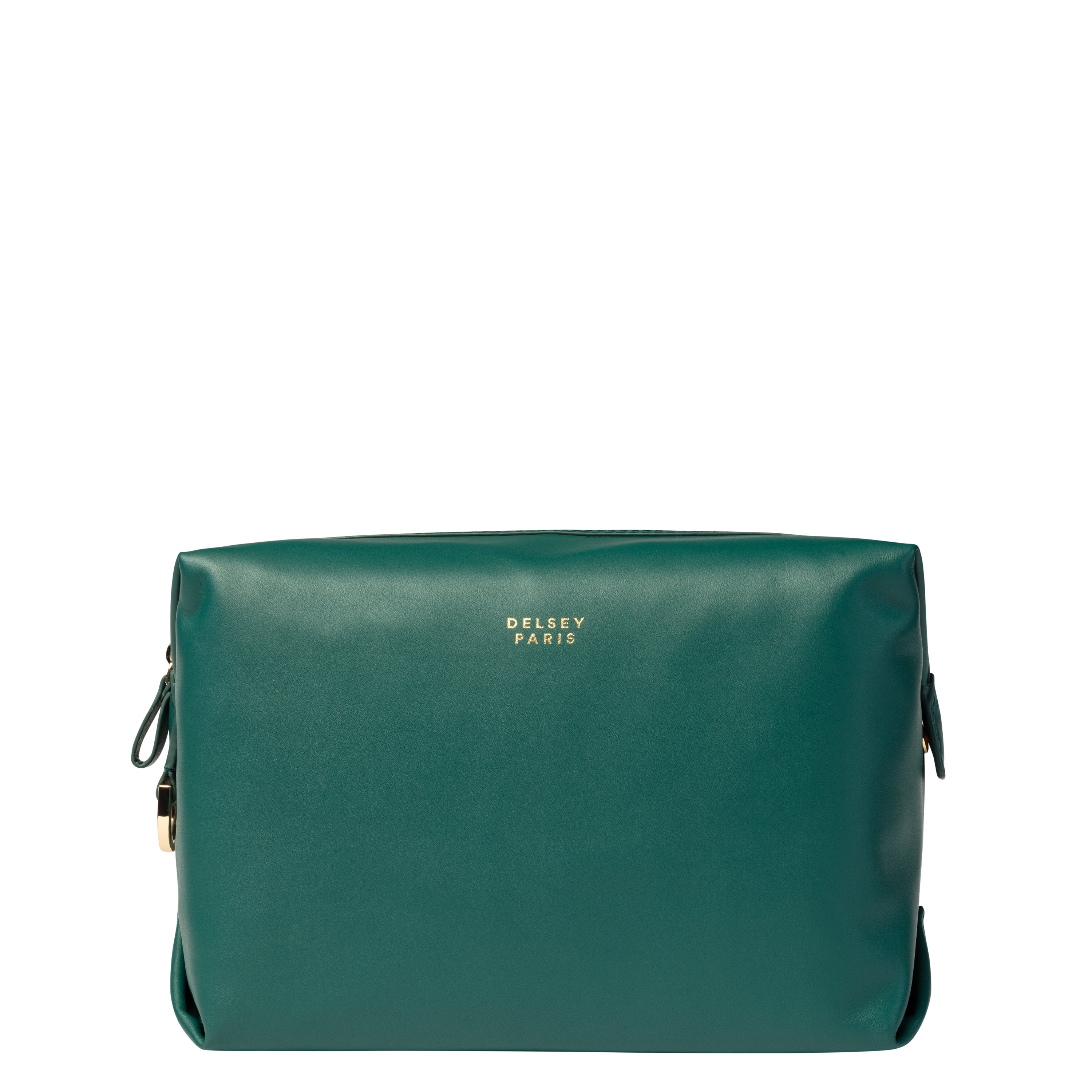 LE CUIR LISSE| Trousse de Toilette VERT