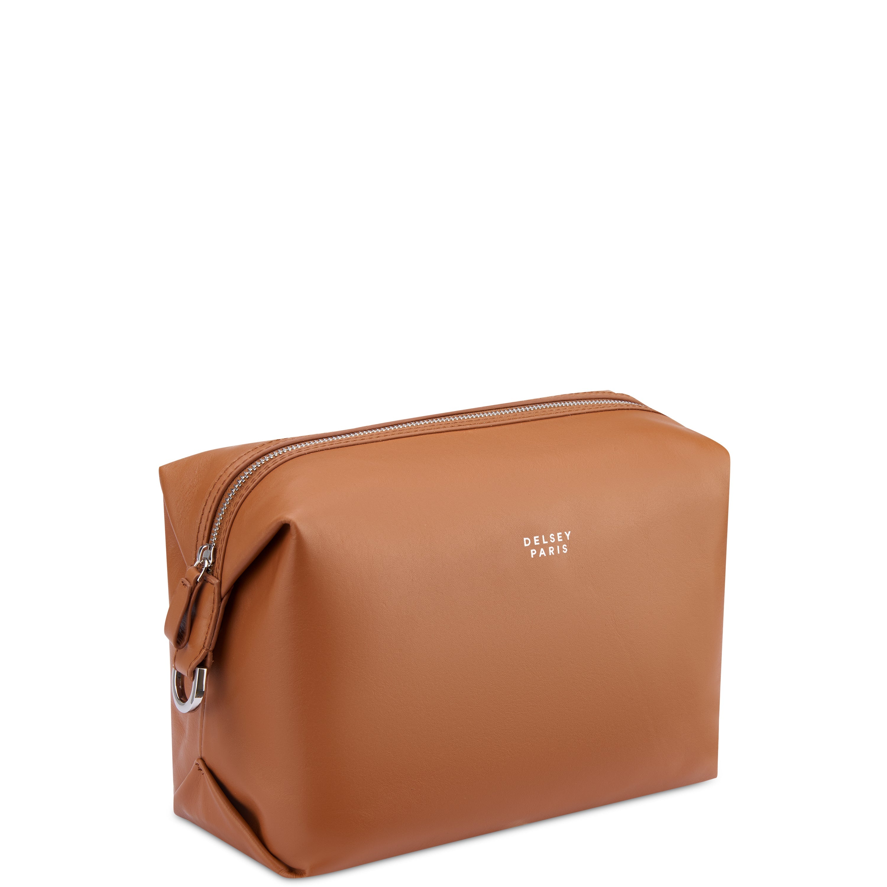LE CUIR LISSE| Trousse de Toilette COGNAC