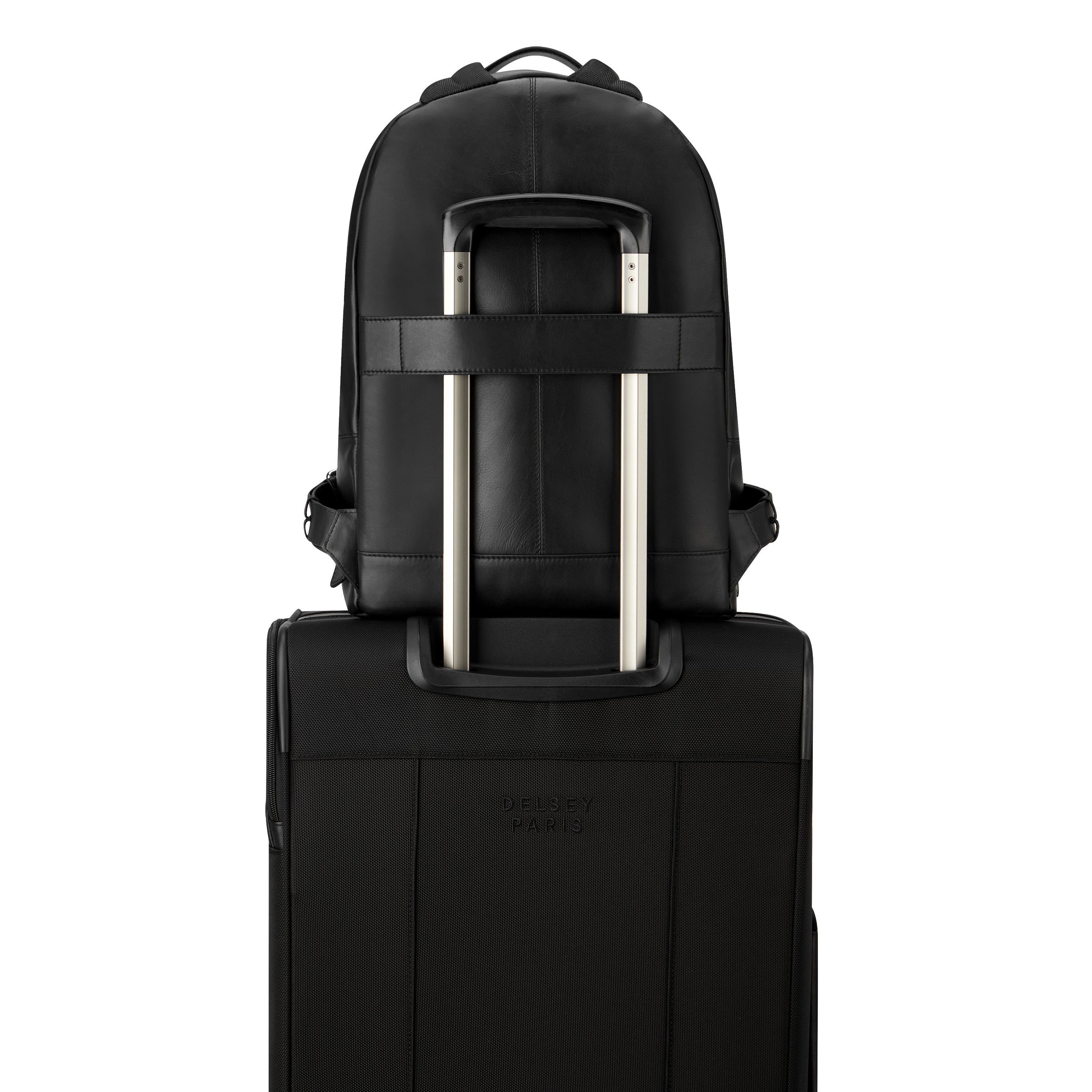 LE CUIR LISSE| Backpack 21.64L BLACK