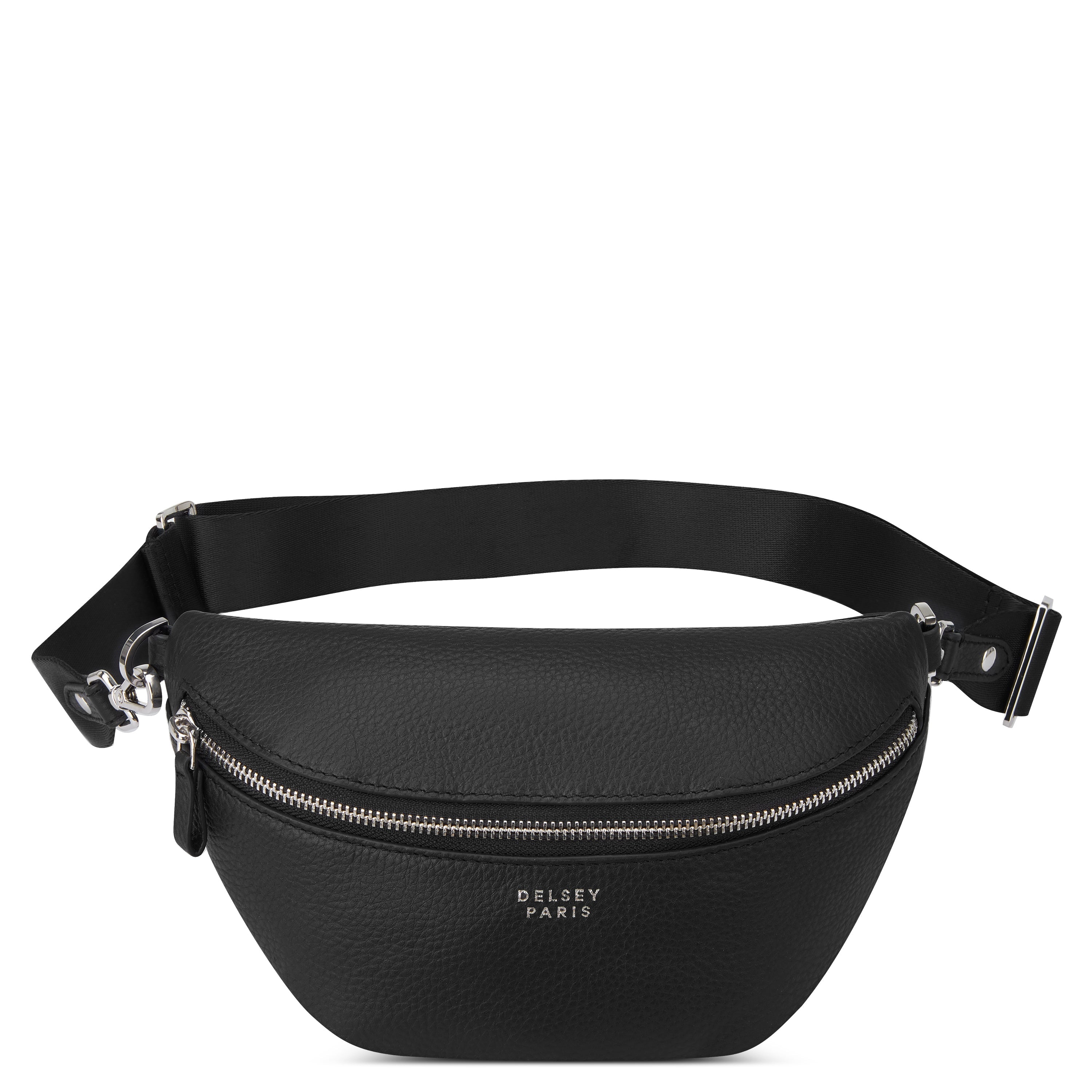 LE CUIR GRAINE| Fanny Pack BLACK