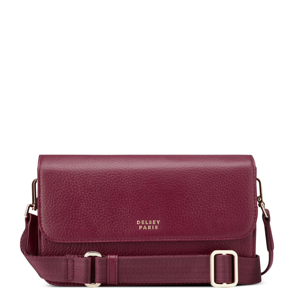 LE CUIR GRAINE | Handbag burgundy