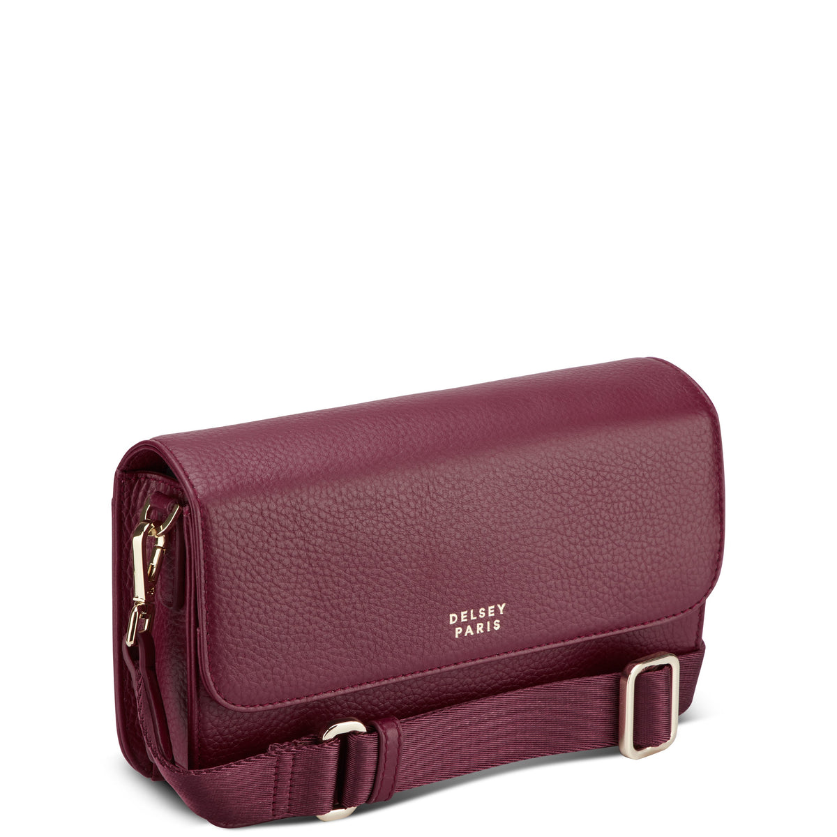 LE CUIR GRAINE | Handbag burgundy
