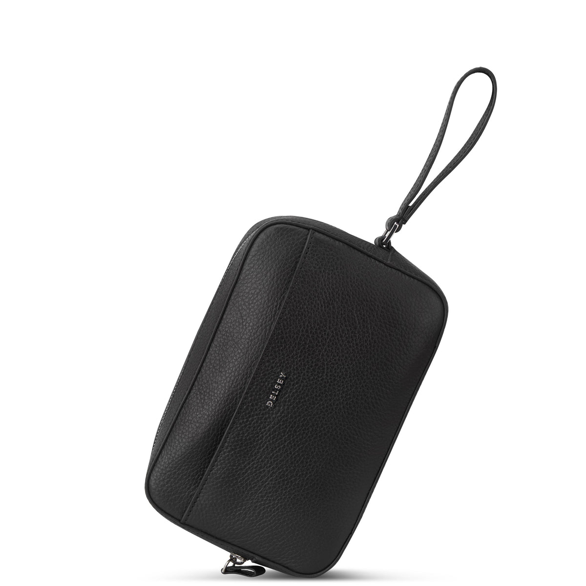 LE CUIR GRAINE | Toiletry Bag black