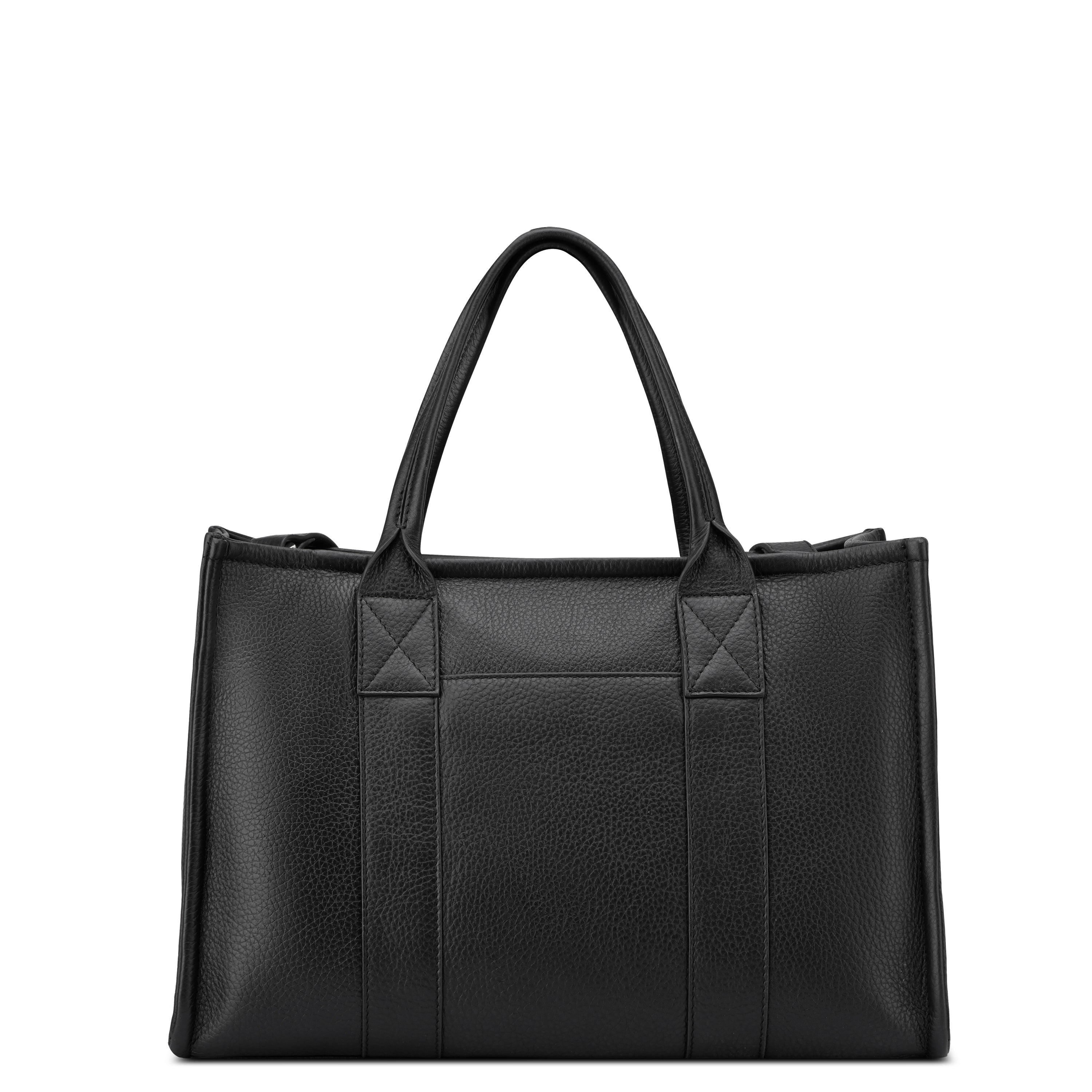 LE CUIR GRAINE| Sac à Main NOIR