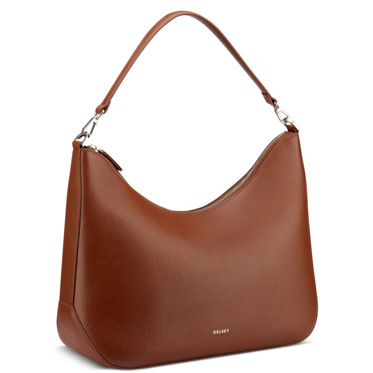 LE CUIR GRAINE | Shoulder Bag cognac
