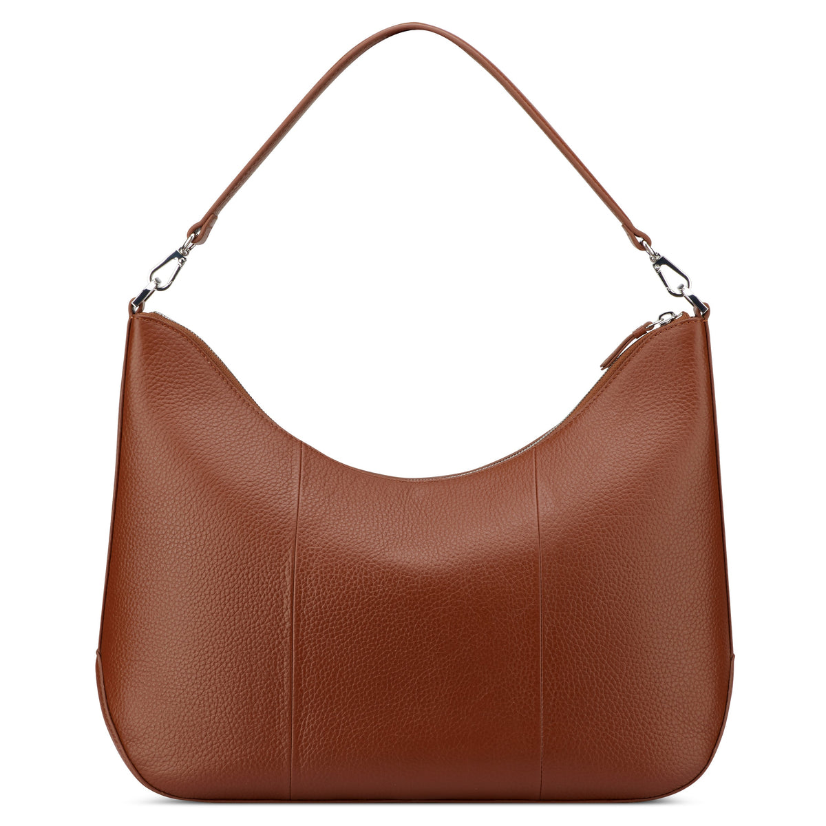 LE CUIR GRAINE | Shoulder Bag cognac