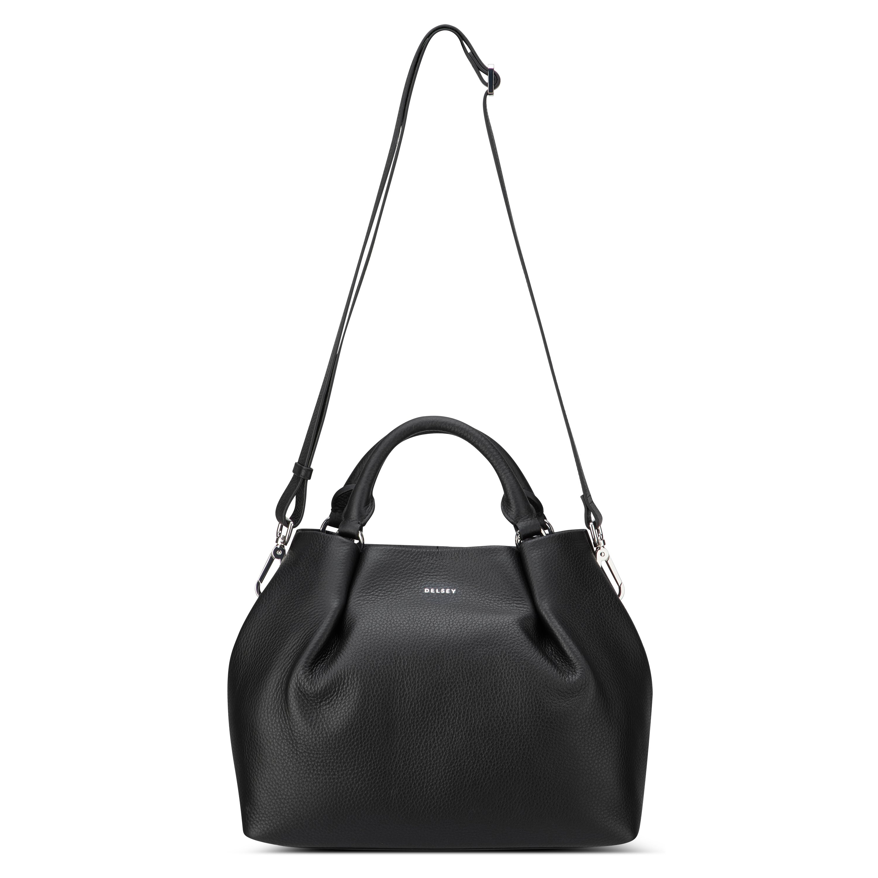 LE CUIR GRAINE| Sac à Main NOIR