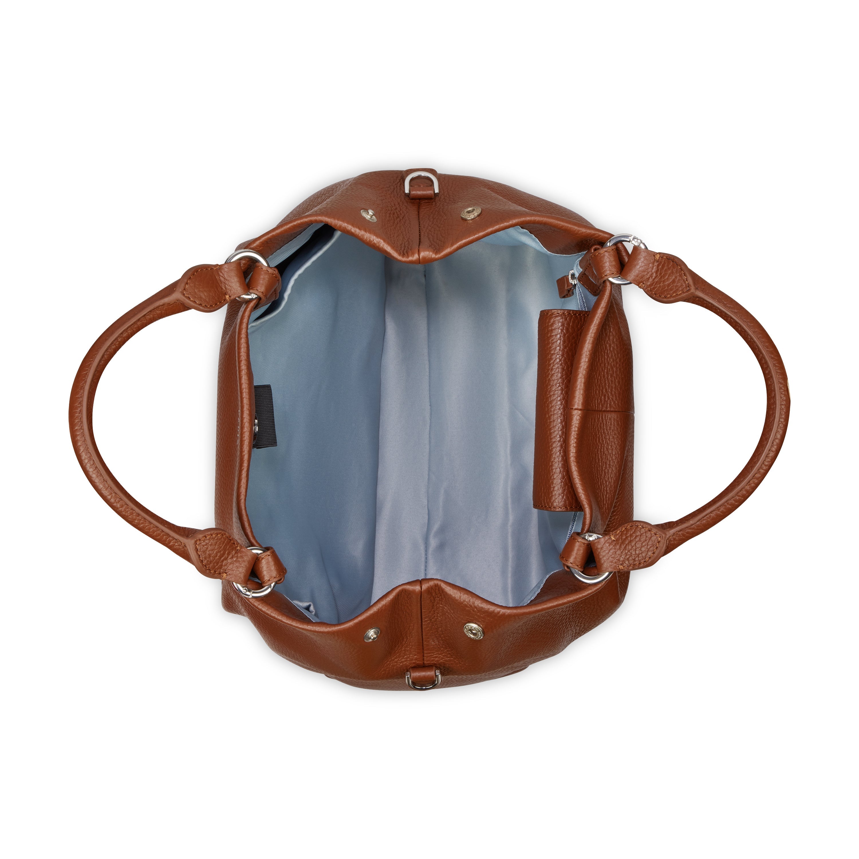 LE CUIR GRAINE| Sac à Main COGNAC