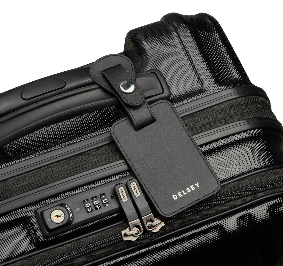 LE CUIR LISSE | Luggage Tag black