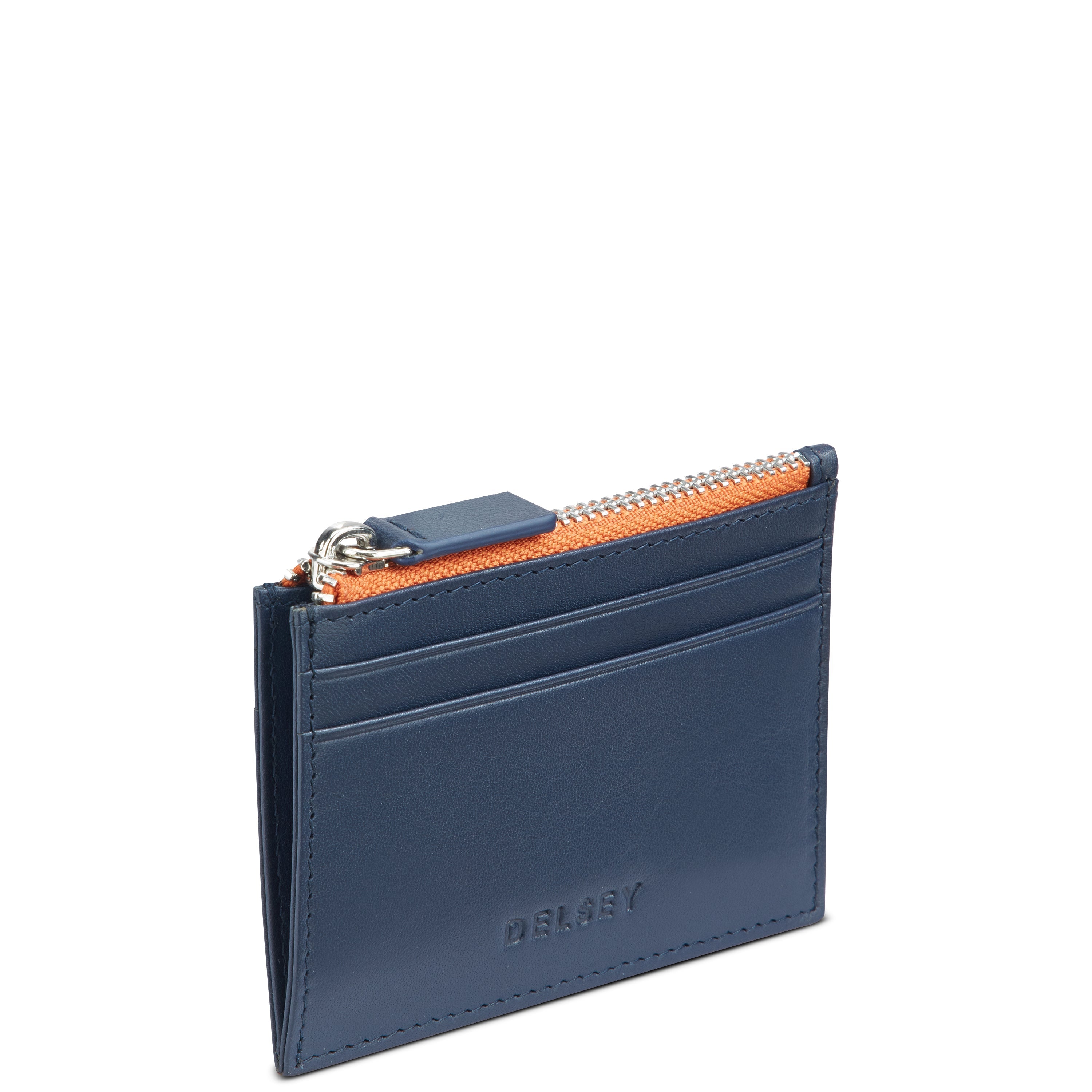 LE CUIR LISSE| Card Holder NAVY