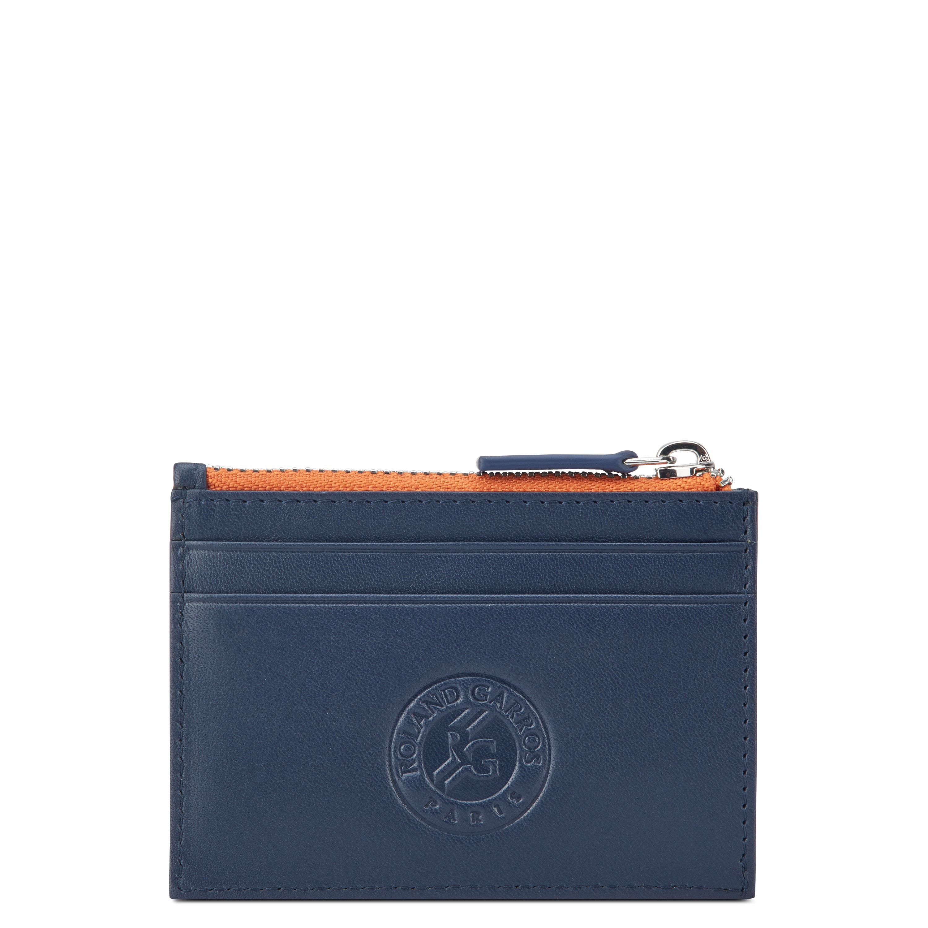 LE CUIR LISSE| Card Holder NAVY
