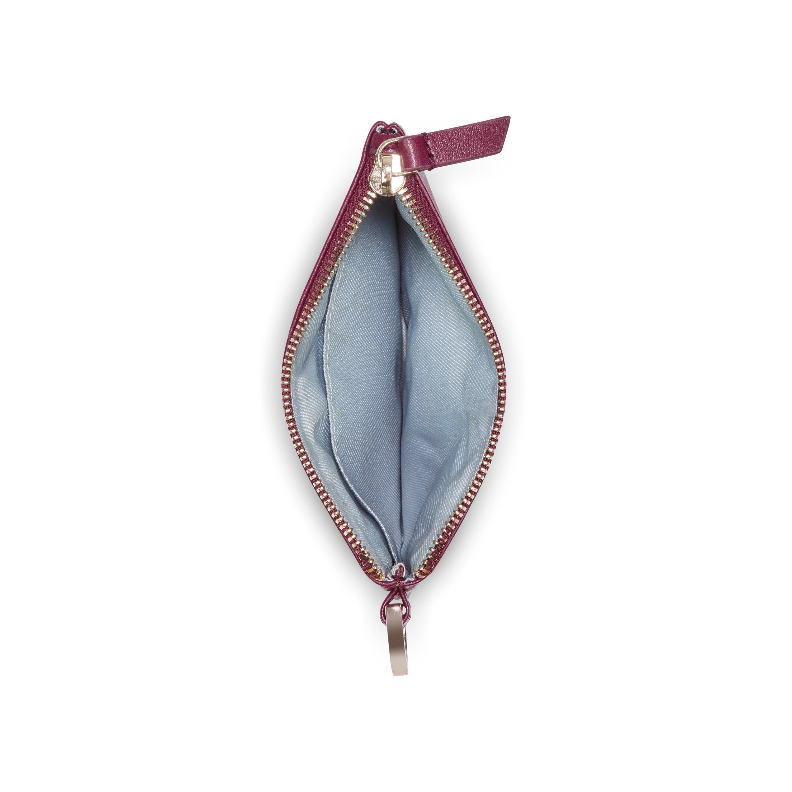 LE CUIR LISSE| Pouch BURGUNDY