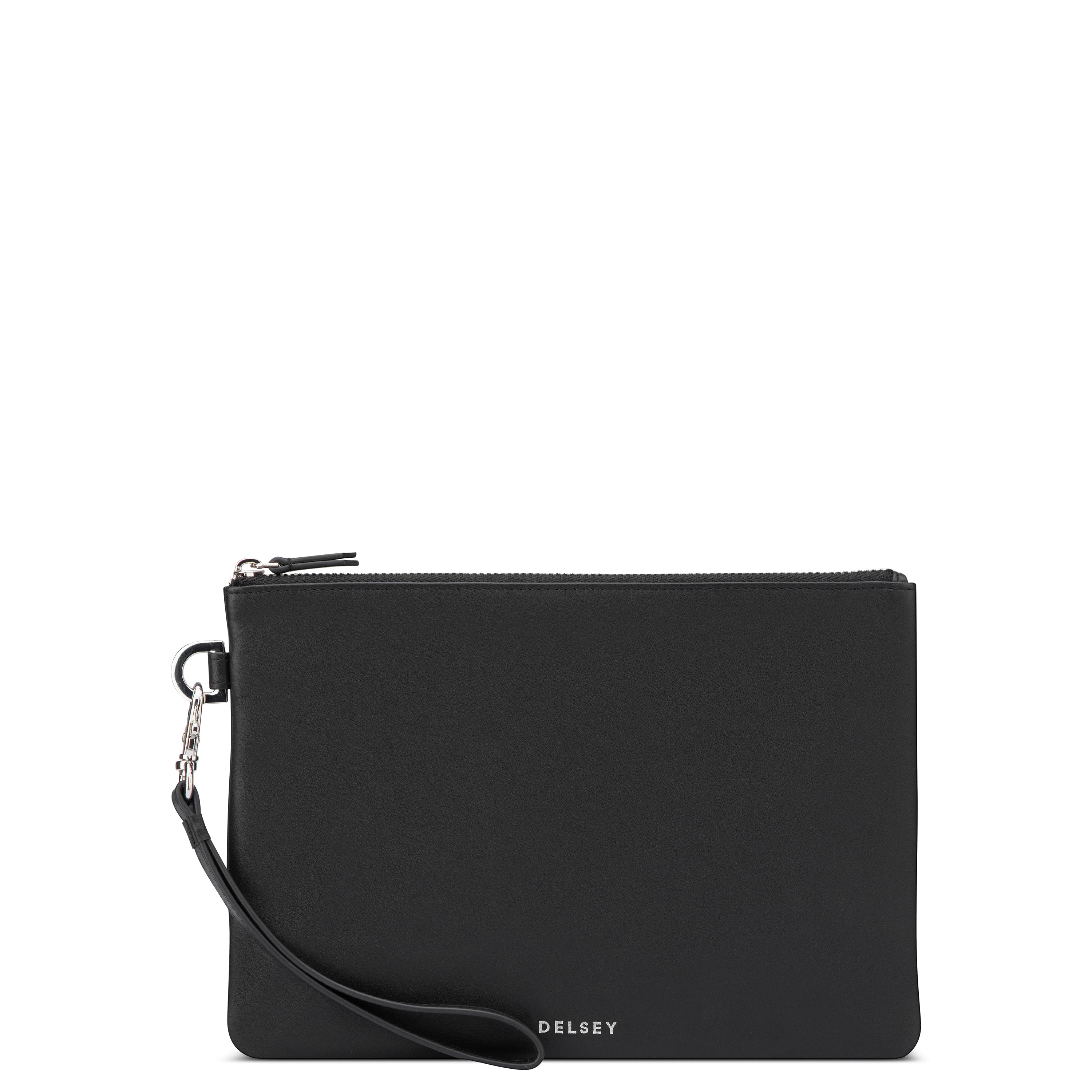 LE CUIR LISSE| Pochette NOIR